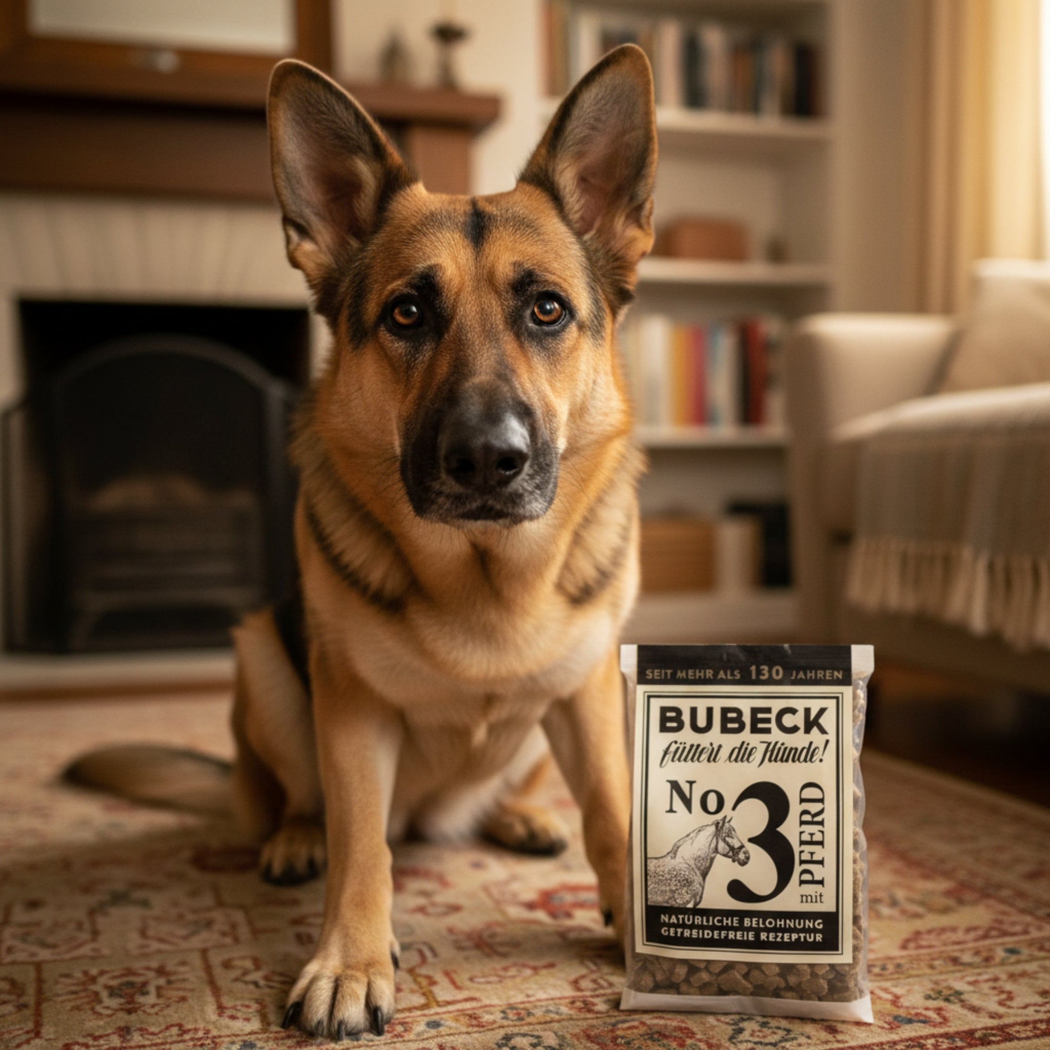 Bubeck No. 3 mit Pferdefleisch – Premium Hundesnack getreidefrei für Allergiker, sensible Hunde & Futtermittelunverträglichkeiten - Woofshack