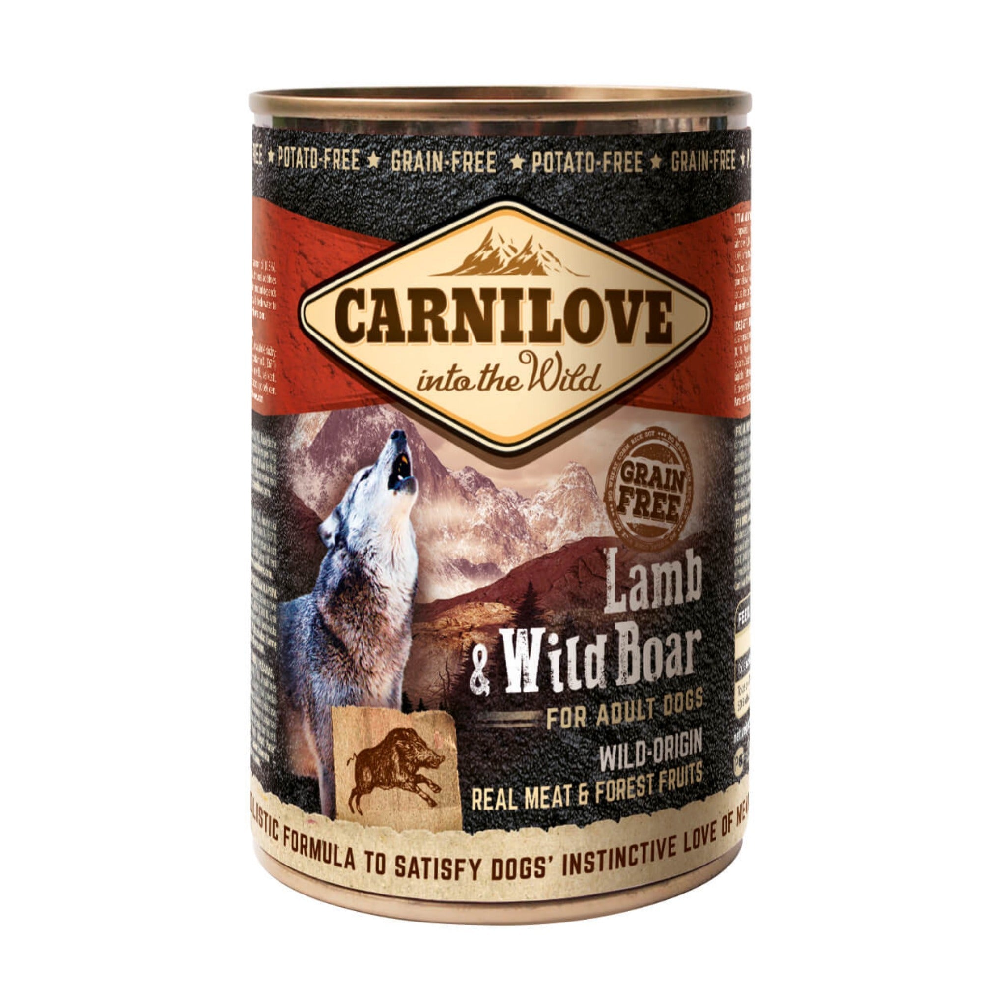 Carnilove Dog Adult Lamb & Wild Boar, Hunde Nassfutter - Woofshack
