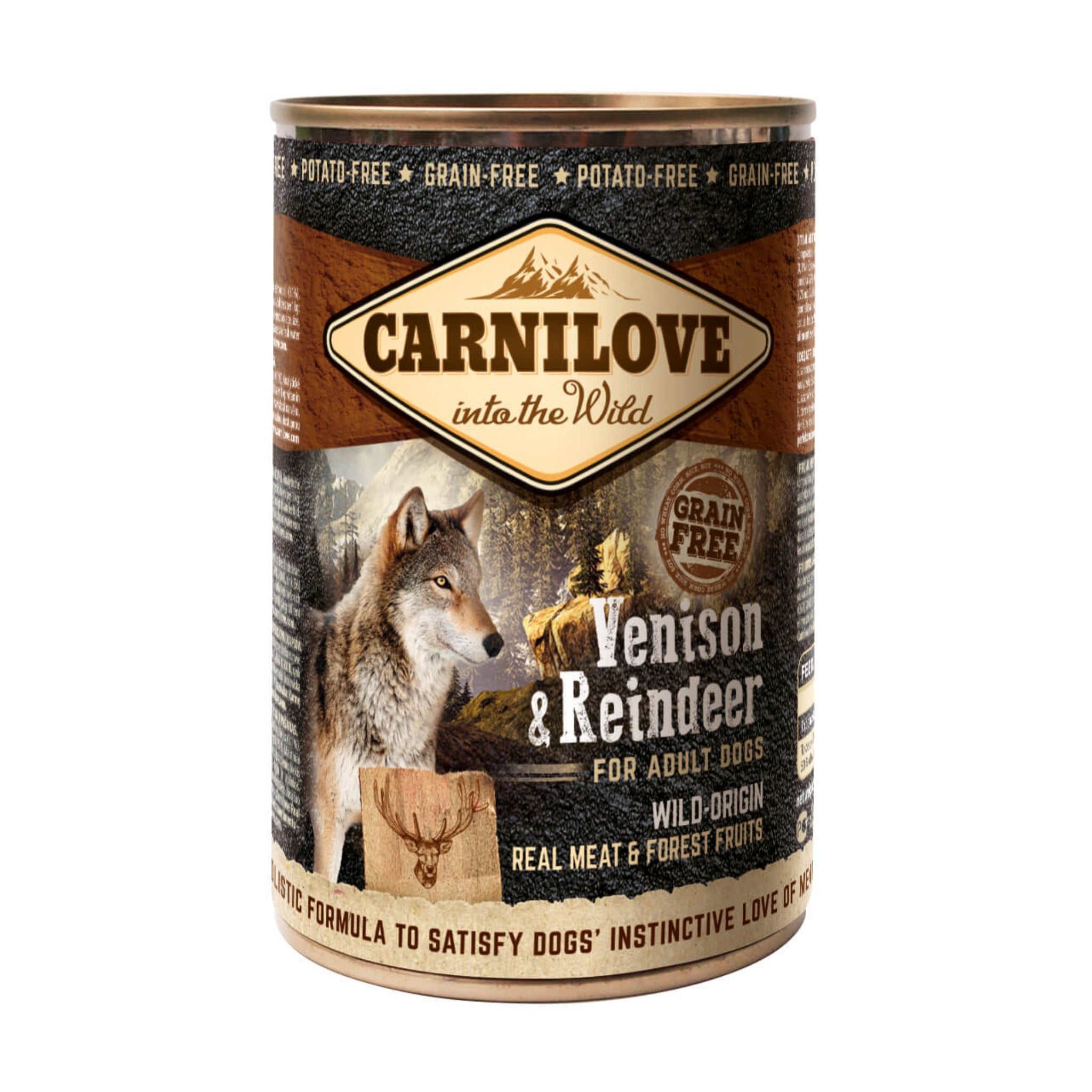 Carnilove Dog Adult Venison & Reindeer, Hunde Nassfutter - Woofshack