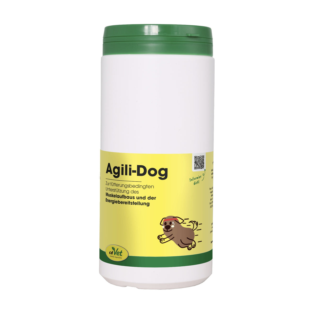 cdVet Agili-Dog – Natürliche Nahrungsergänzung für Beweglichkeit, Muskelaufbau und Vitalität bei Hunden