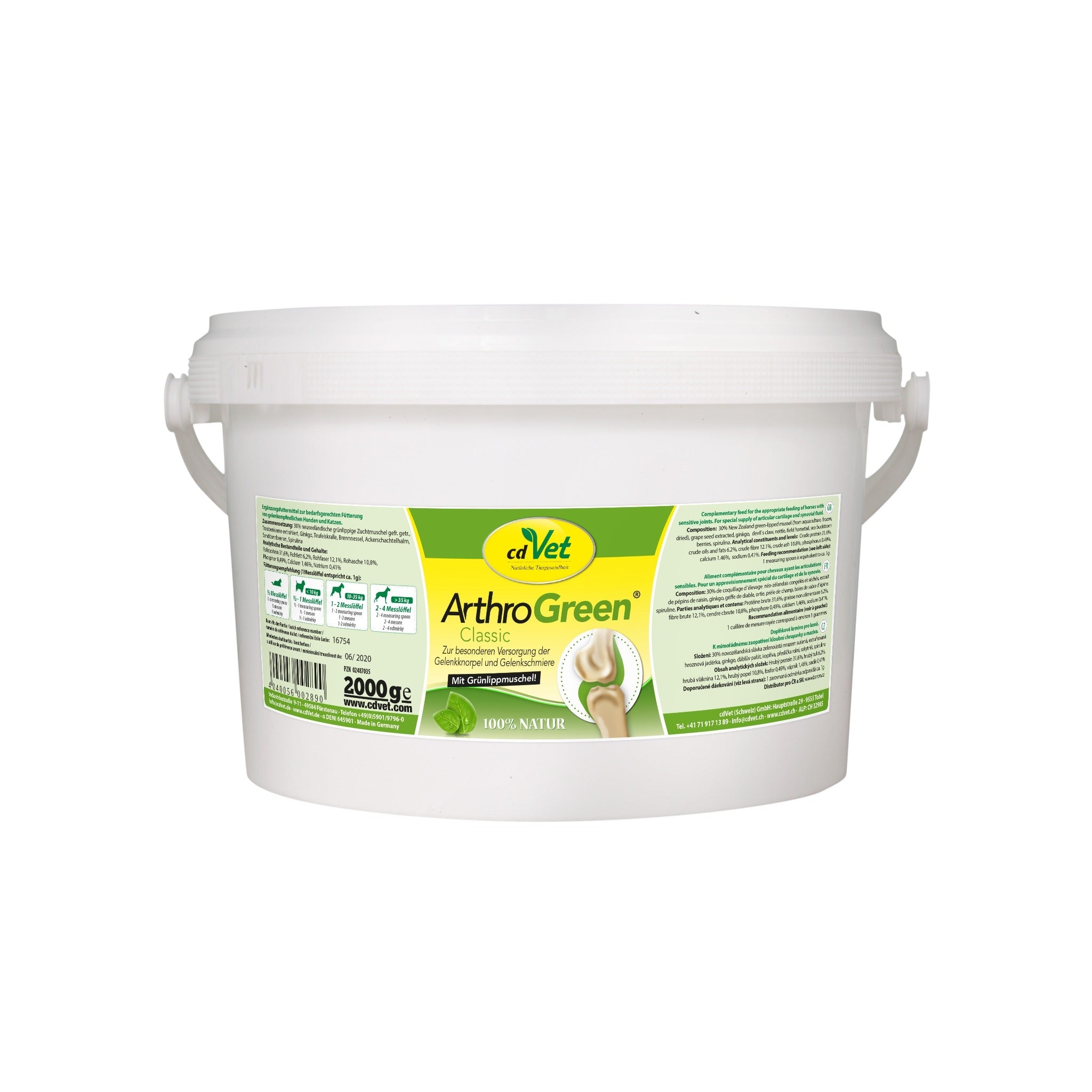 cdVet ArthroGreen Classic für Hunde - Woofshack