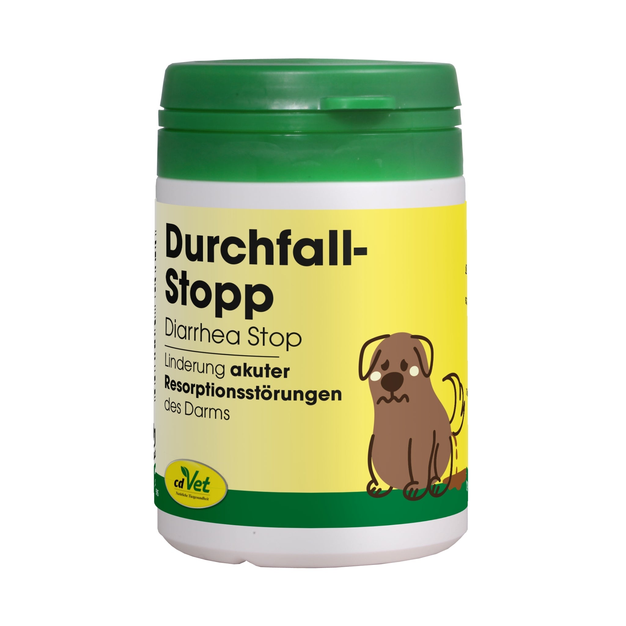 cdVet Durchfall Stopp – Natürliche Soforthilfe bei Durchfall für Hunde & Katzen | Stabilisiert die Darmflora schnell & sanft - Woofshack