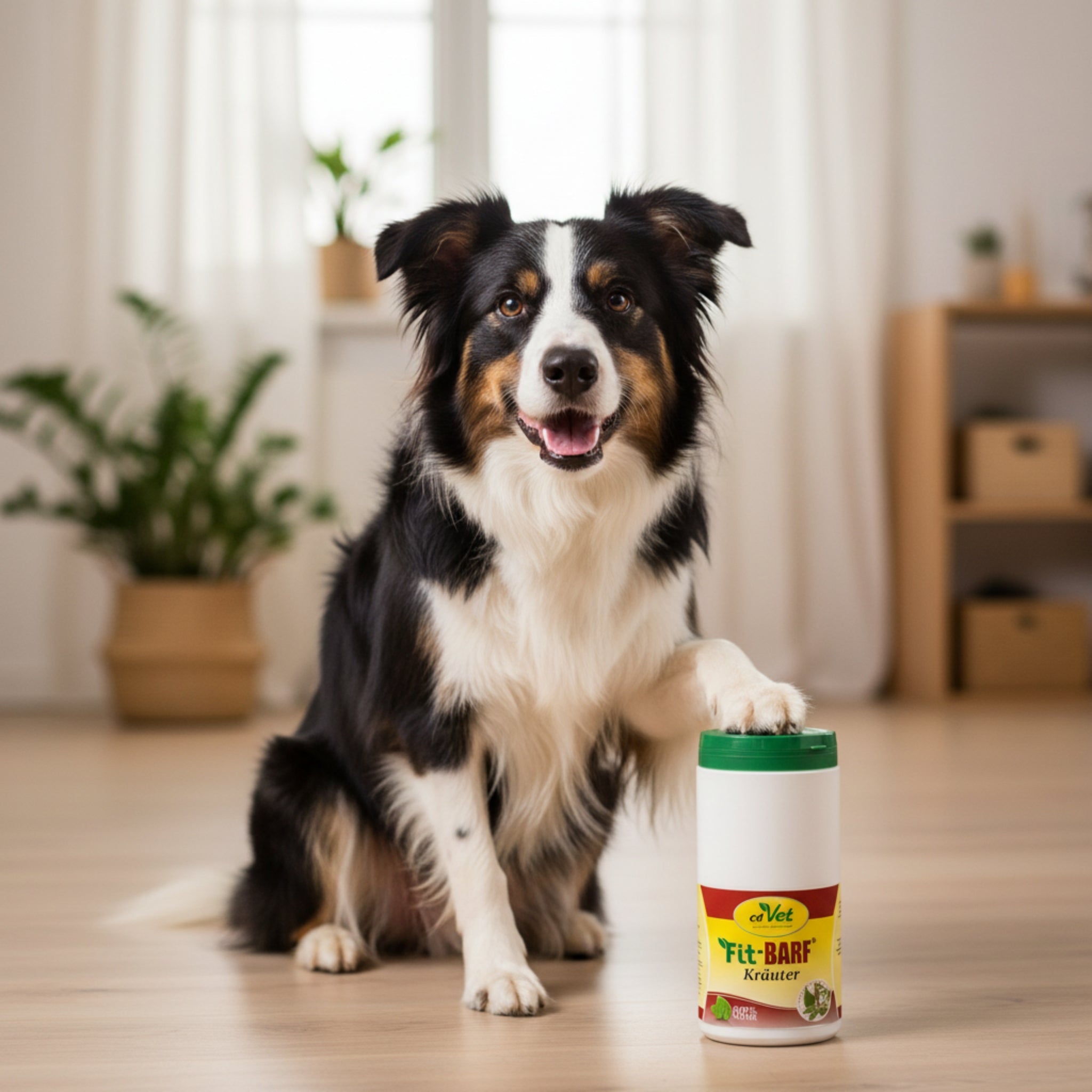 cdVet Fit - BARF Kräuter – Natürliche Kräutermischung für eine ausgewogene & nährstoffreiche Rohfütterung von Hund & Katze - Woofshack