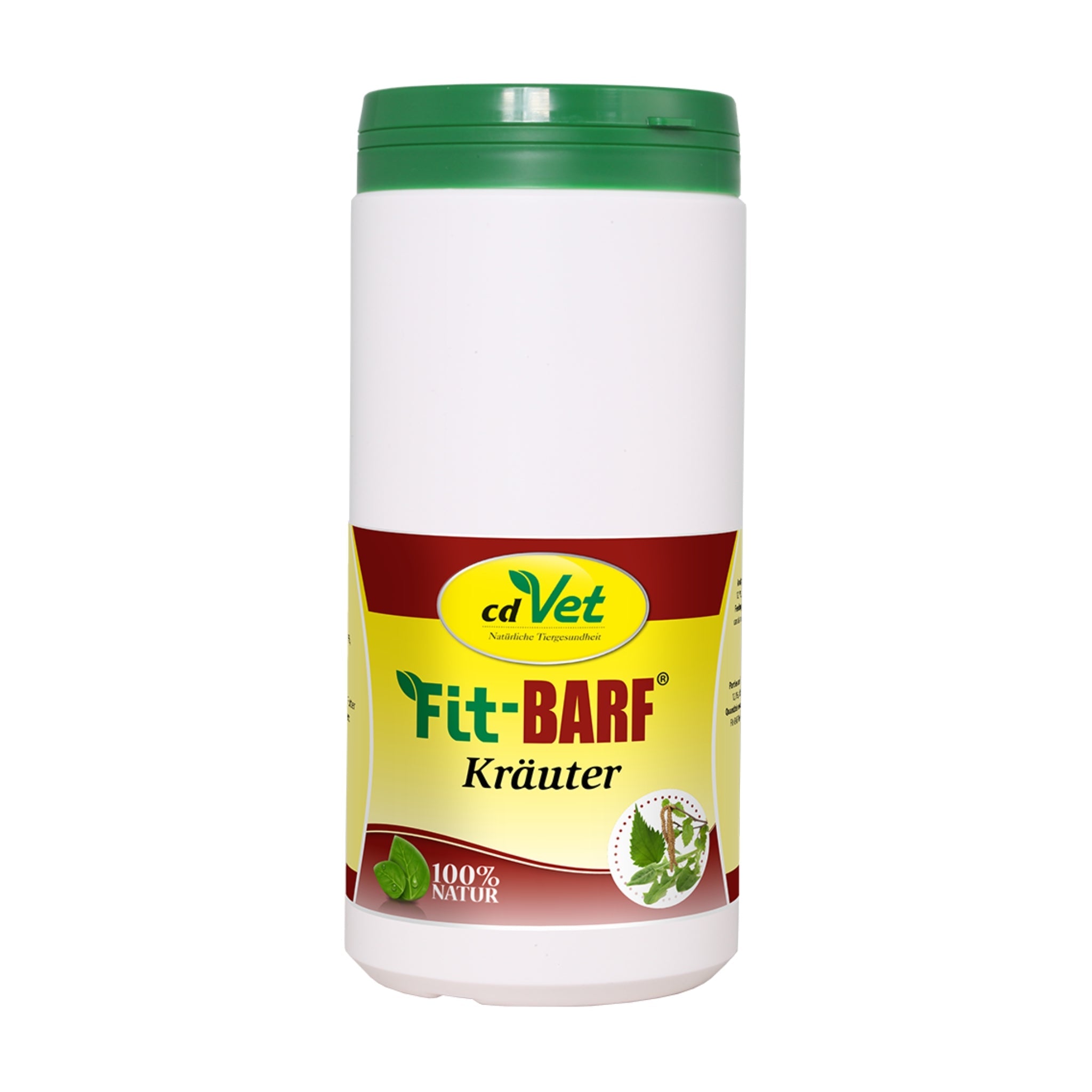 cdVet Fit - BARF Kräuter – Natürliche Kräutermischung für eine ausgewogene & nährstoffreiche Rohfütterung von Hund & Katze - Woofshack