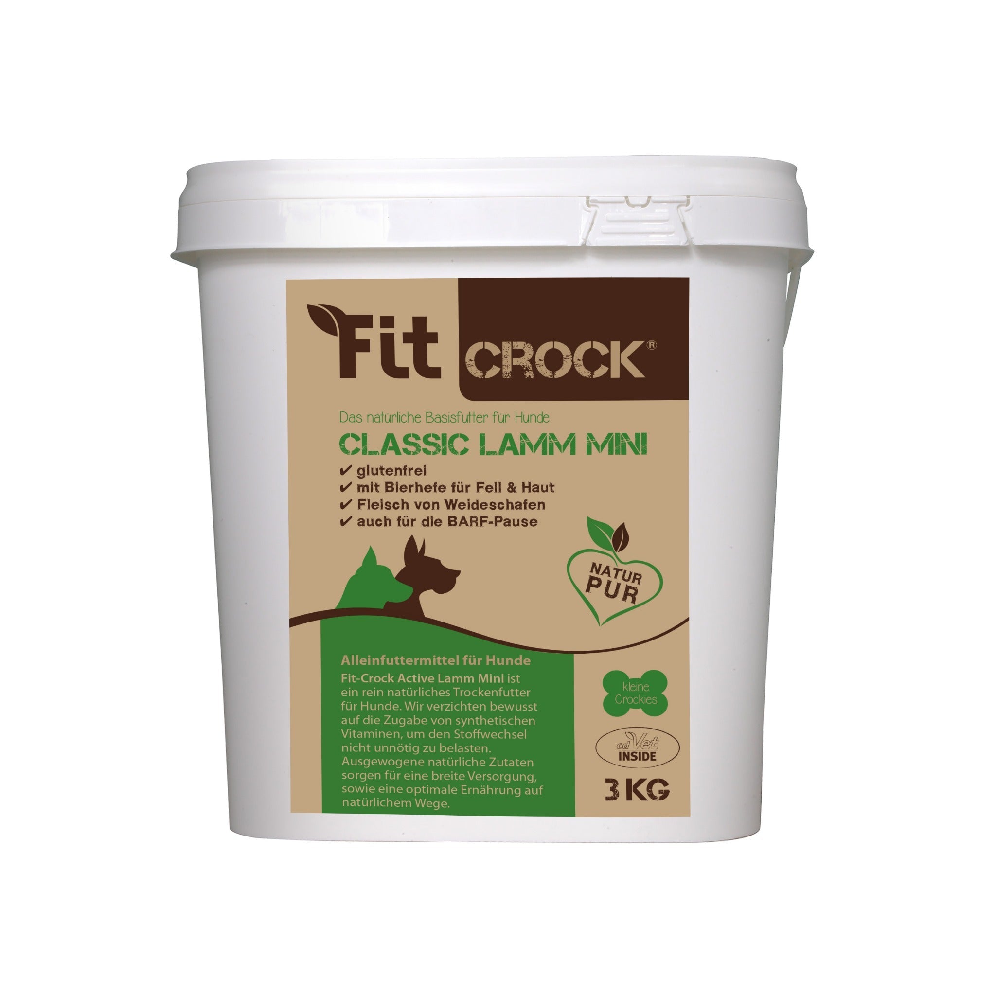 cdVet Fit-Crock Classic Lamm Mini - Kaltgepresst - Woofshack