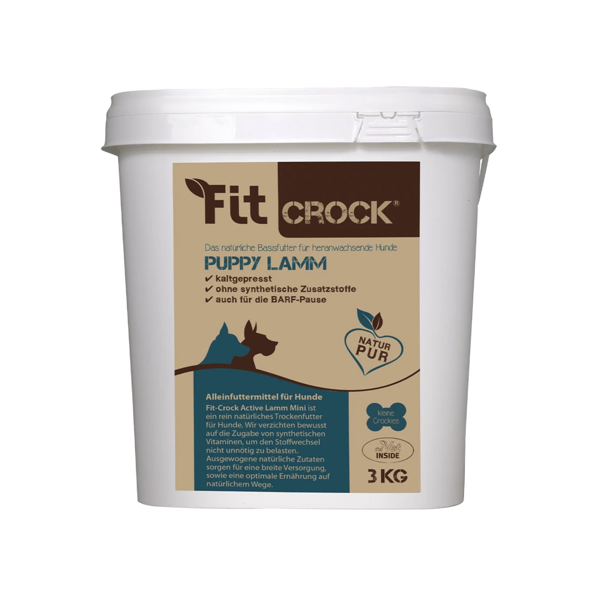 cdVet Fit-Crock Puppy Lamm - Kaltgepresst - Woofshack