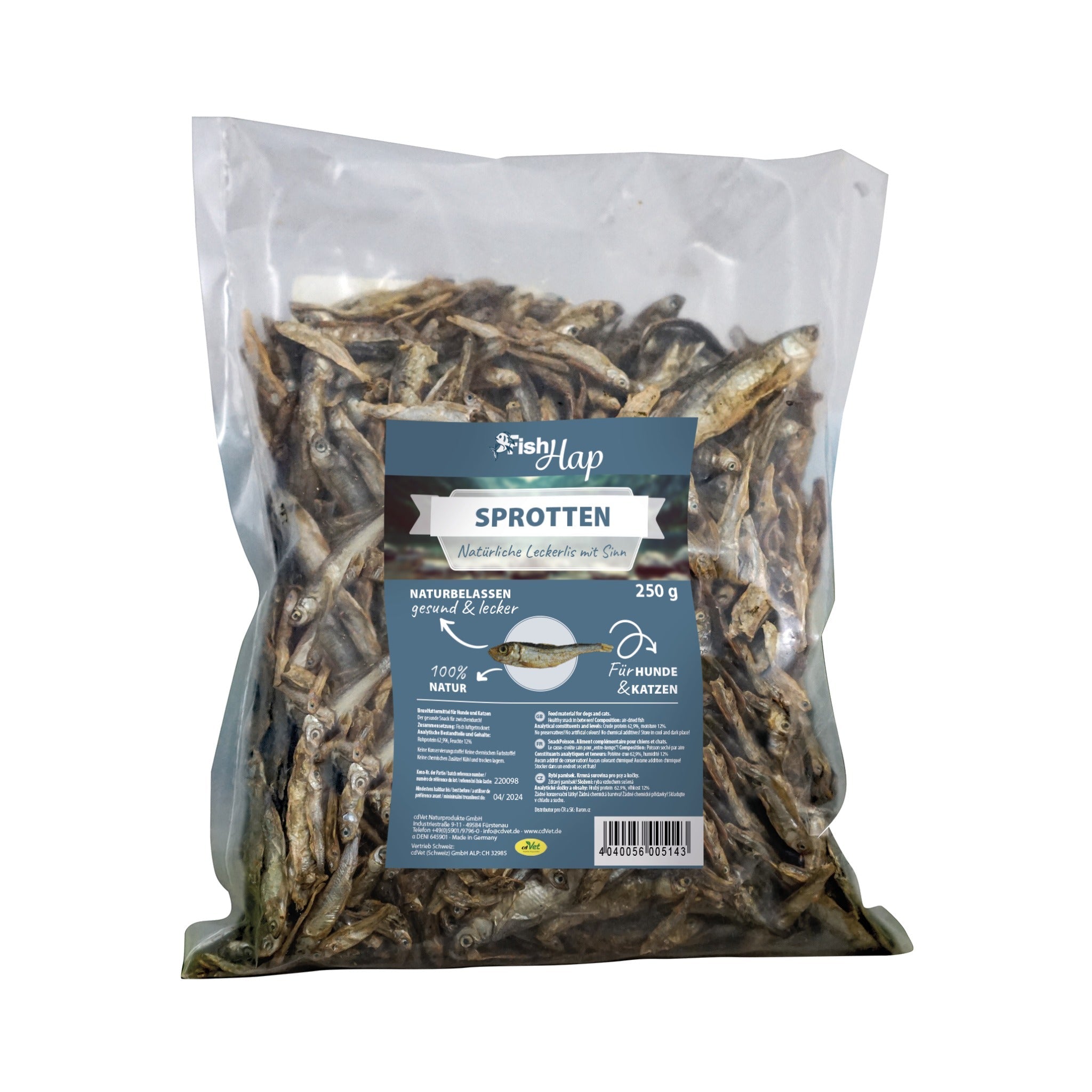 cdVet Fit - Hap FishHap Sprotten - Woofshack