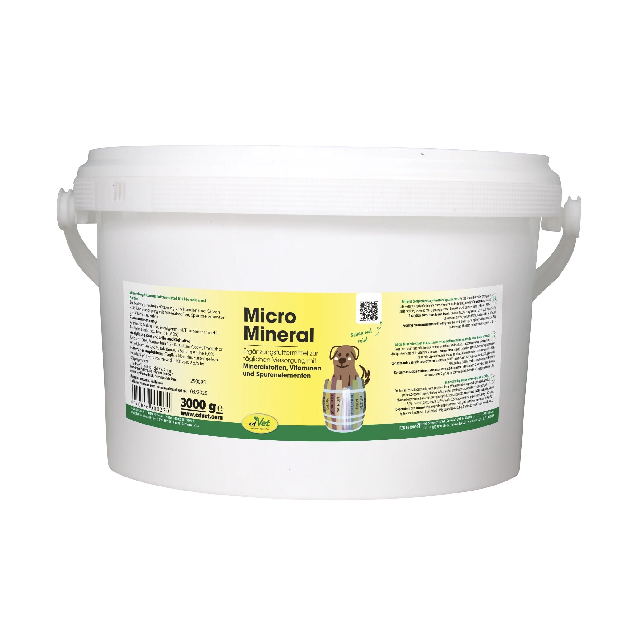 cdVet MicroMineral für Hunde - Woofshack