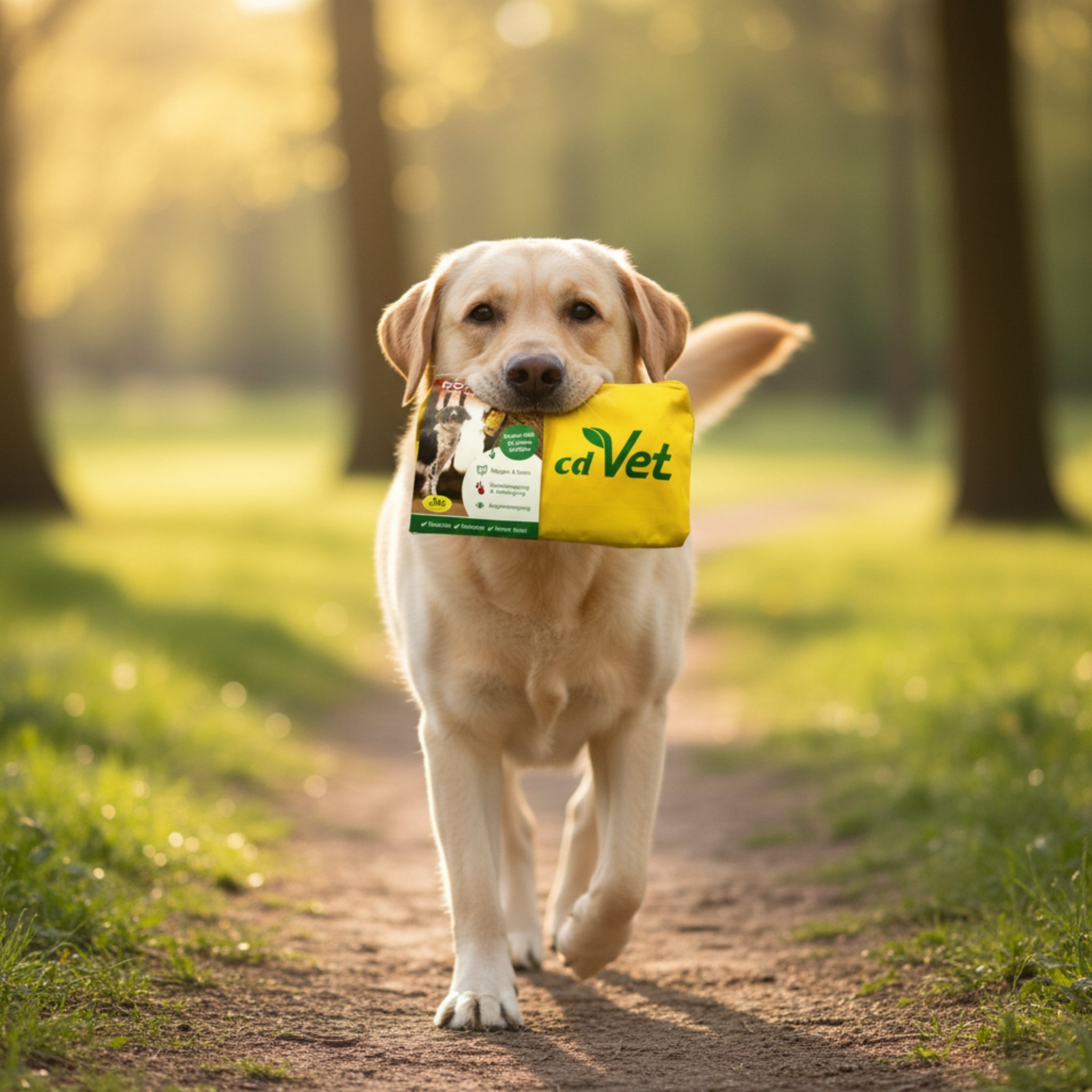 cdVet Notfall - Set für unterwegs – Erste Hilfe für Hunde bei Durchfall, Wunden, Magenproblemen & Augenpflege - Woofshack