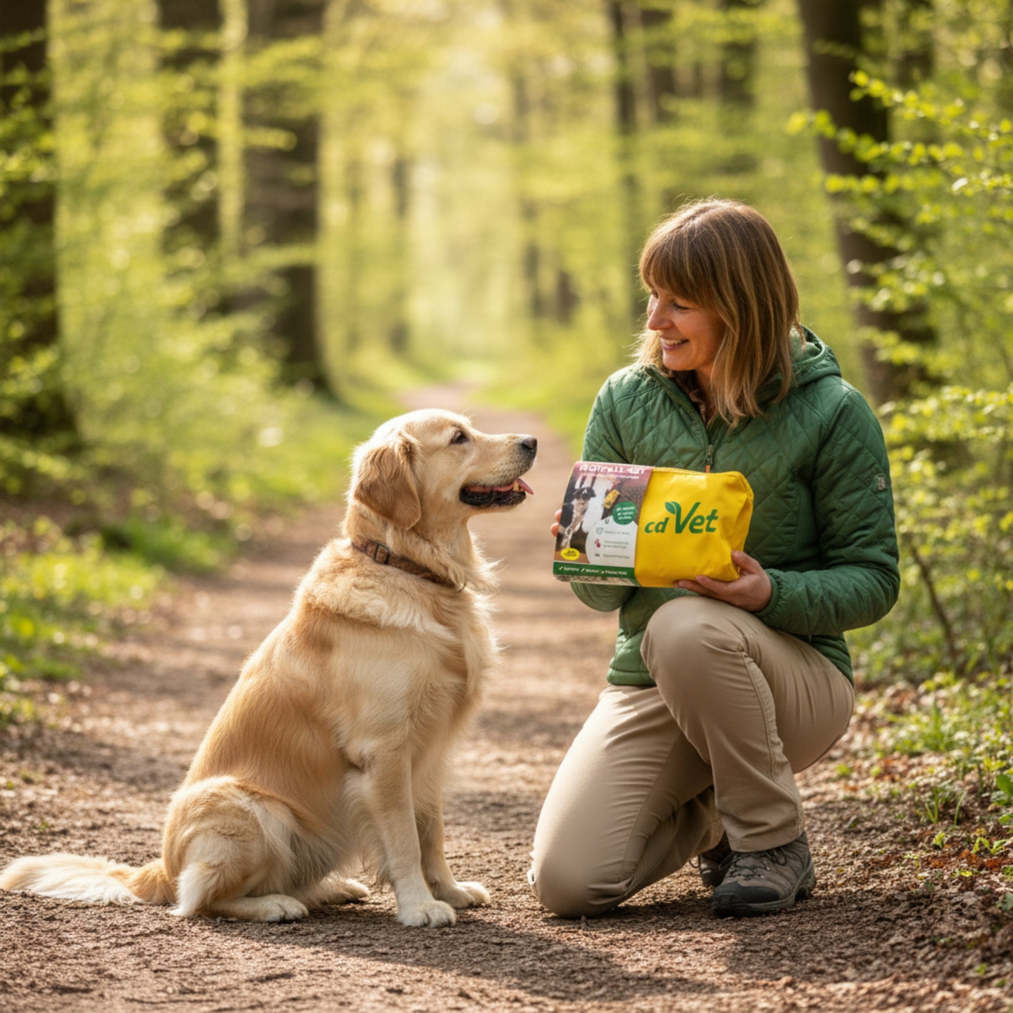 cdVet Notfall - Set für unterwegs – Erste Hilfe für Hunde bei Durchfall, Wunden, Magenproblemen & Augenpflege - Woofshack