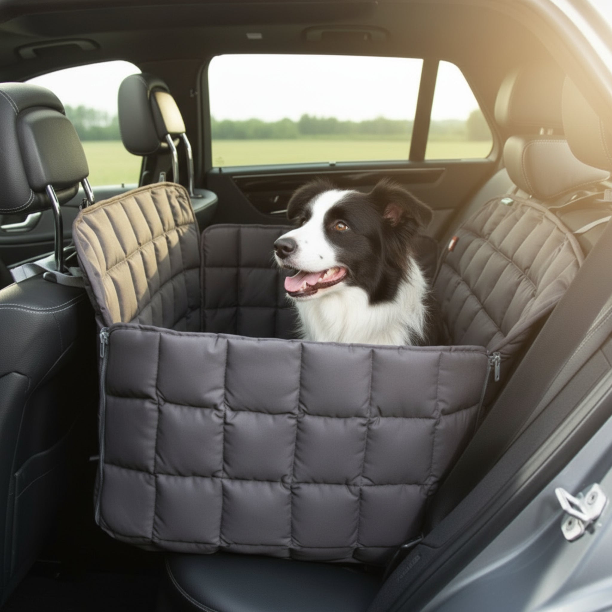 Doctor Bark 2 - Sitz Autoschondecke - Schützt vor Schmutz & Haaren - Woofshack