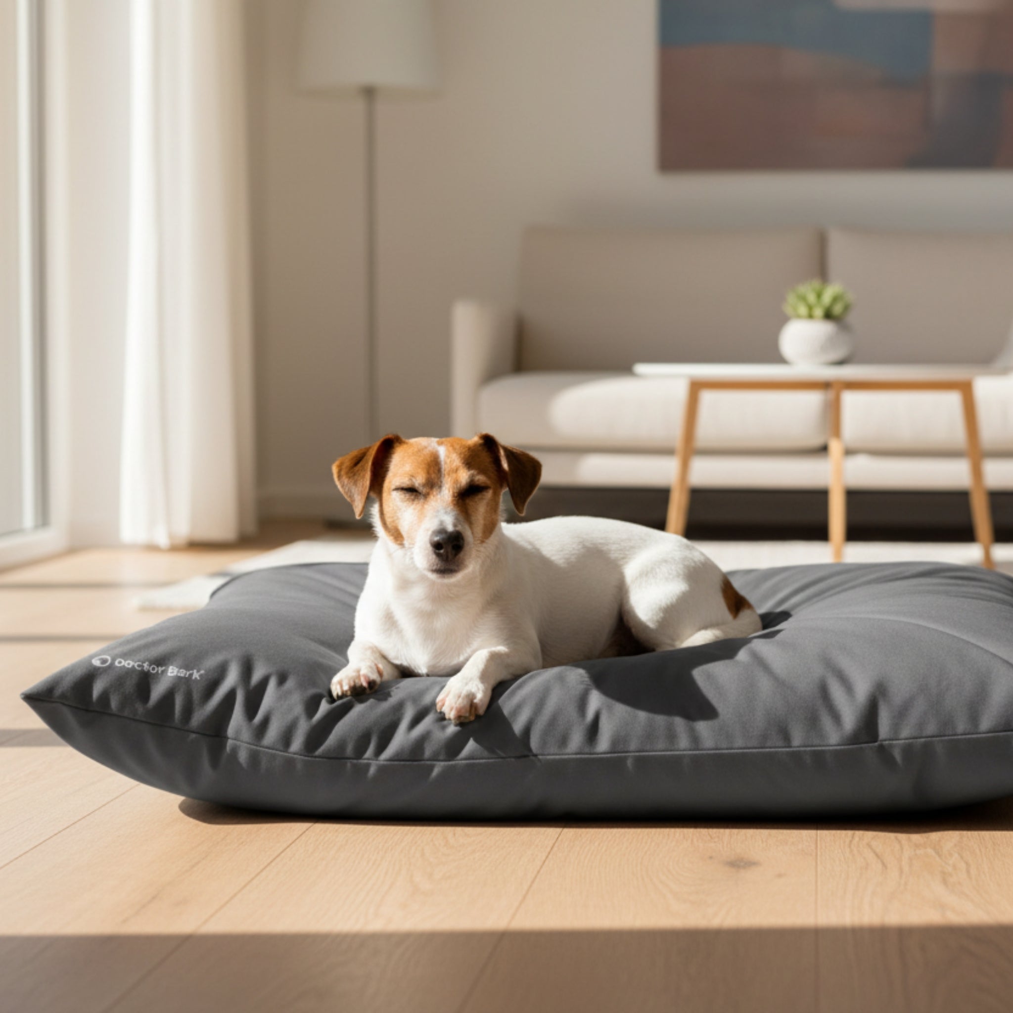 Doctor Bark Country - Kissen – Ergonomisches Hundebett mit recycelter Füllung, waschbar & allergikerfreundlich für gesunden Schlaf - Woofshack