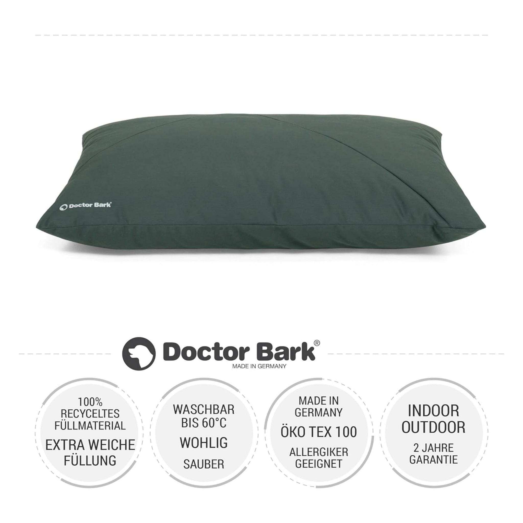 Doctor Bark ergonomisches Country-Kissen für Hunde - Woofshack