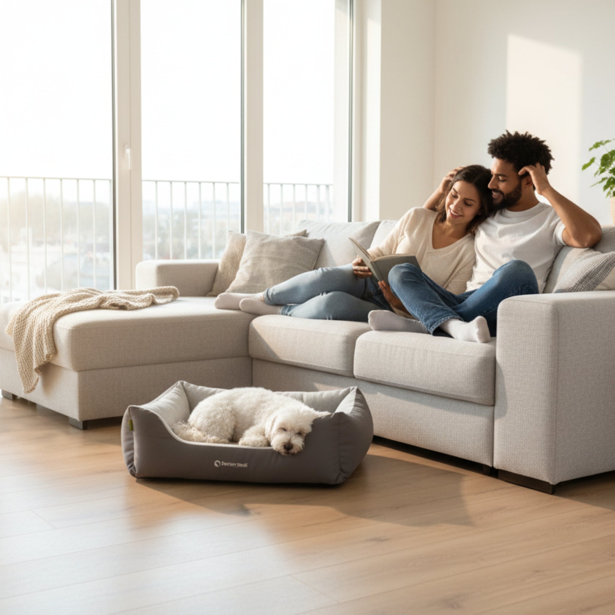 Doctor Bark Ergonomisches Hundebett Green Label – Höchster Komfort für gesunden Schlaf, Gelenkschonung & nachhaltige Premium - Materialien - Woofshack