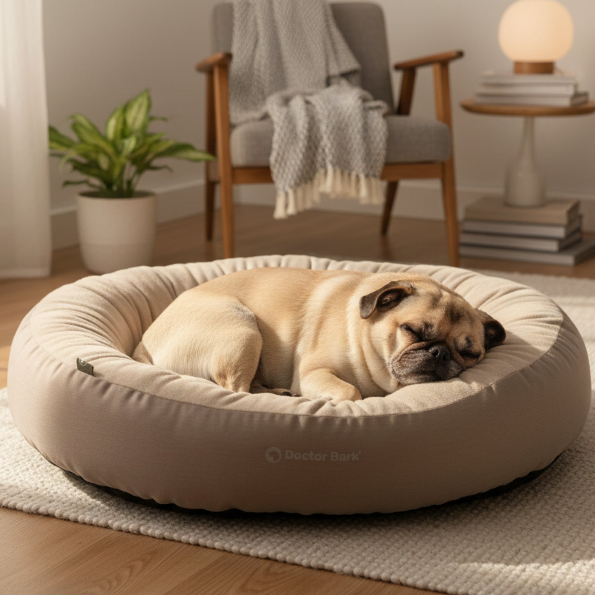 Doctor Bark Ergonomisches Hundenest Green Label – Hundebett gegen Gelenkschmerzen & für erholsamen Schlaf - Woofshack