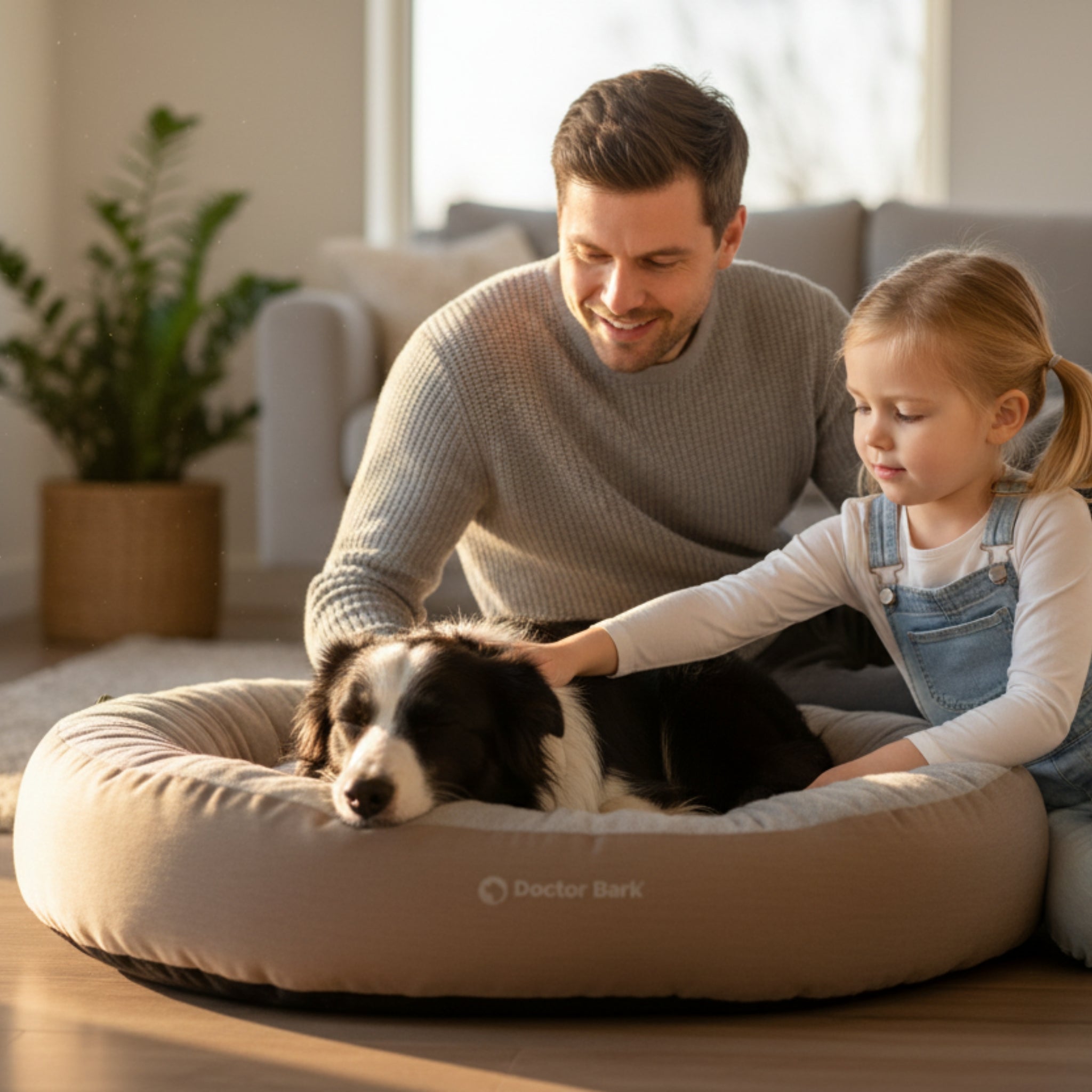 Doctor Bark Ergonomisches Hundenest Green Label – Hundebett gegen Gelenkschmerzen & für erholsamen Schlaf - Woofshack