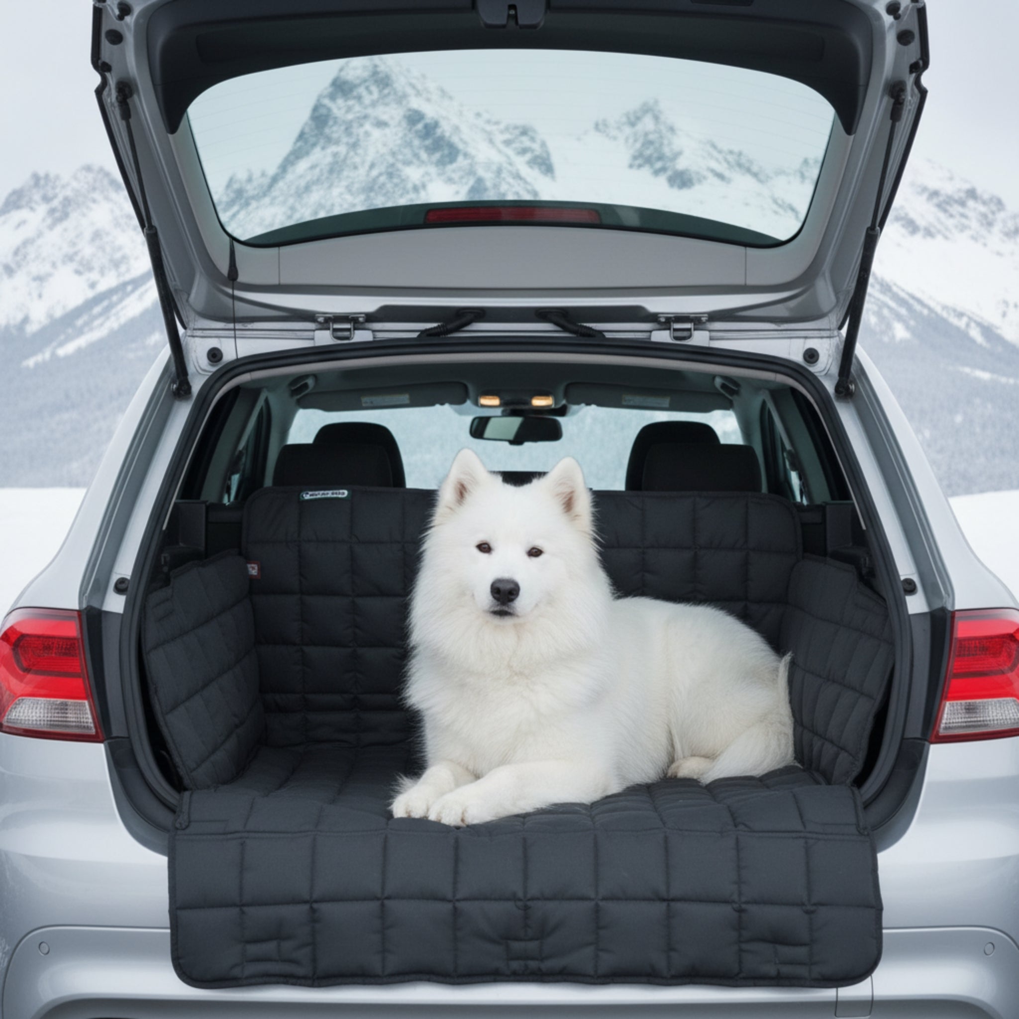 Doctor Bark Kofferraumdecke – Premium Schutz mit Ladekantenschutz, rutschfest & waschbar für Hunde - Woofshack