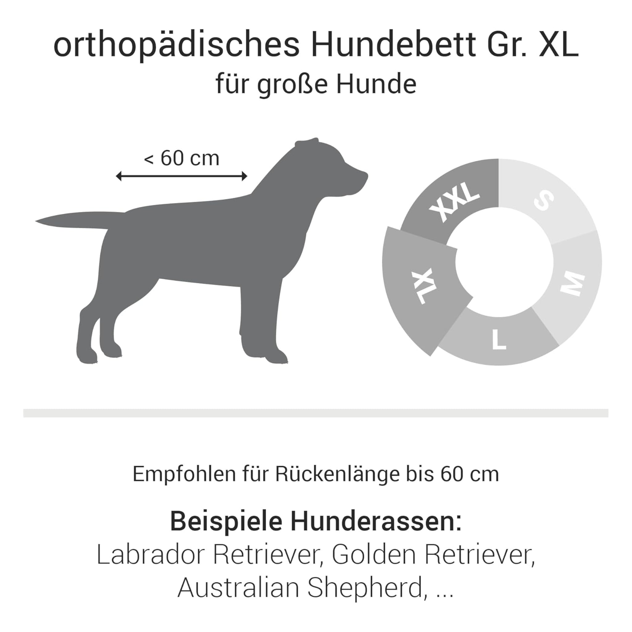 Doctor Bark Orthopädisches Hundebett - Woofshack