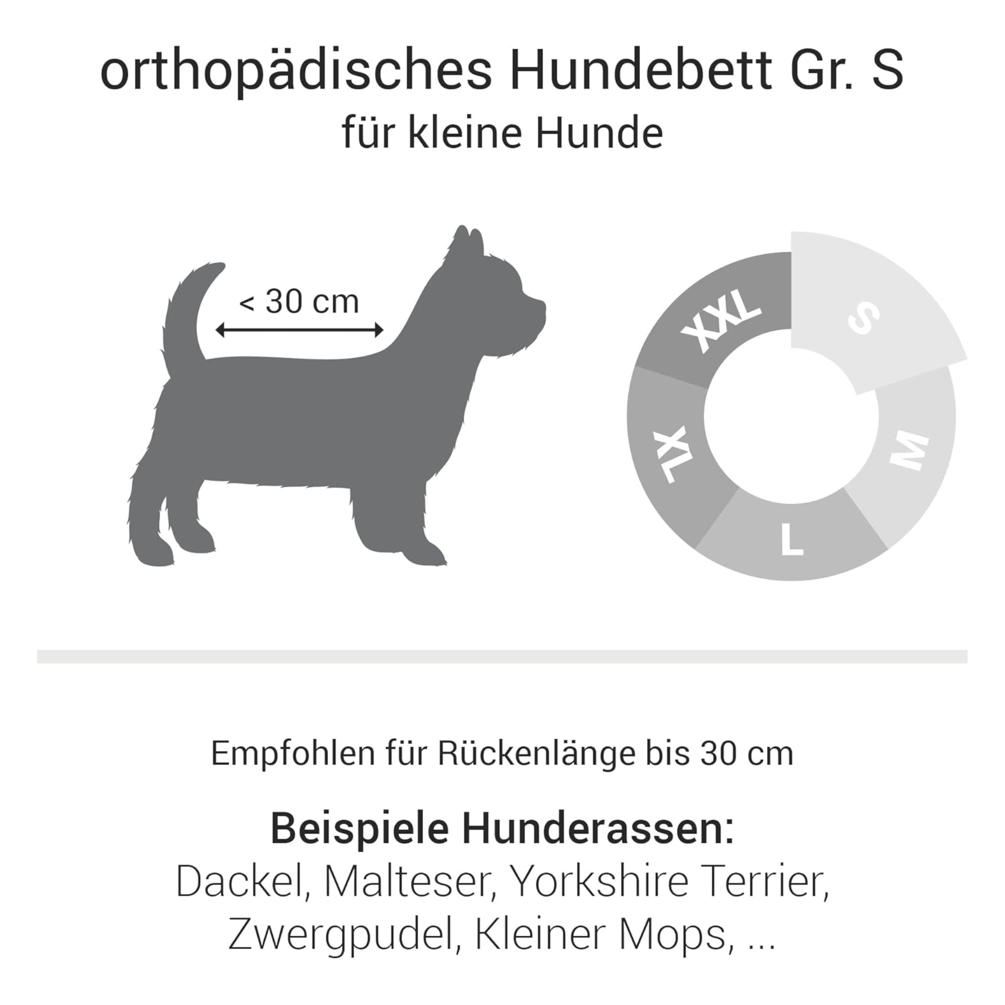 Doctor Bark Orthopädisches Hundebett - Woofshack