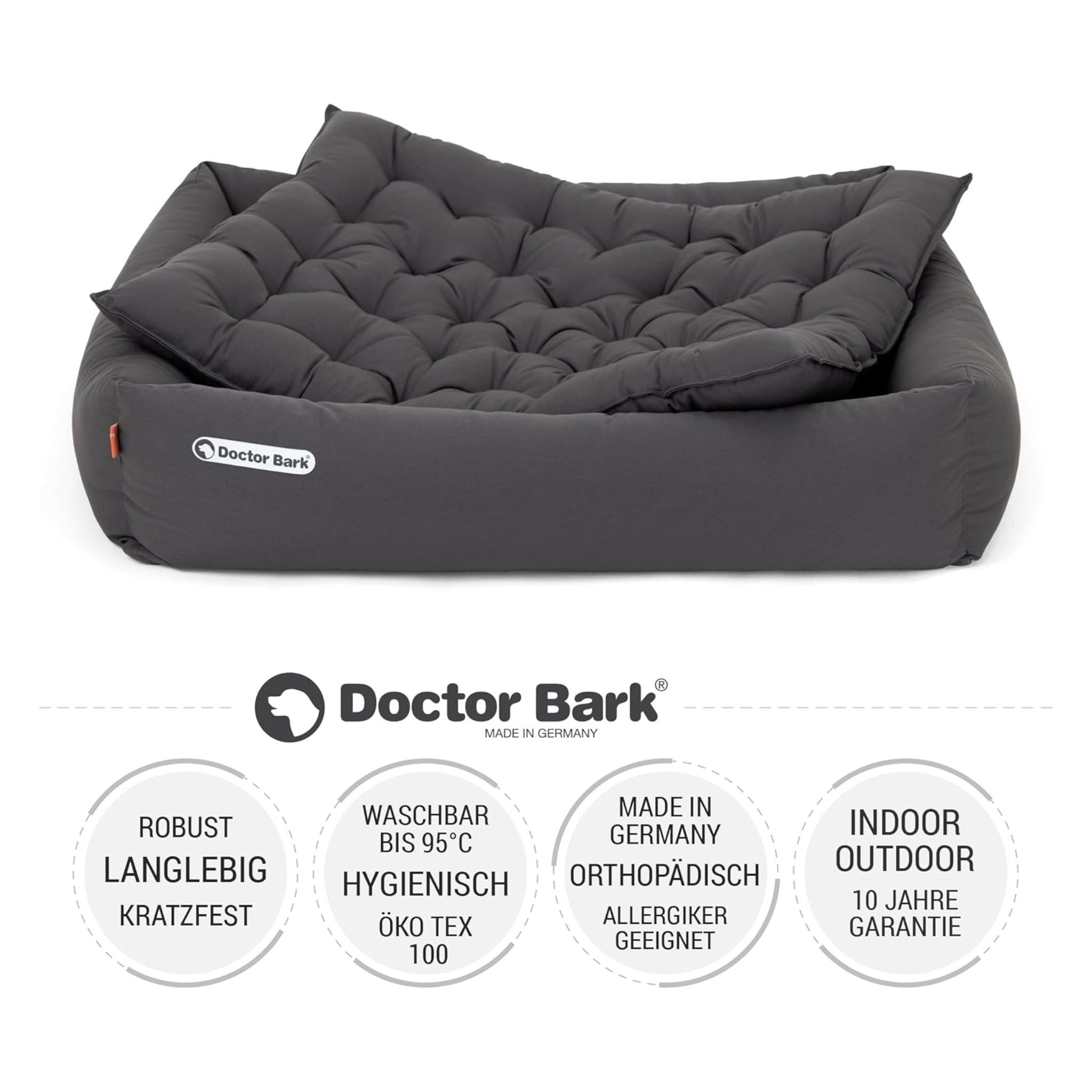 Doctor Bark Orthopädisches Hundebett - Woofshack