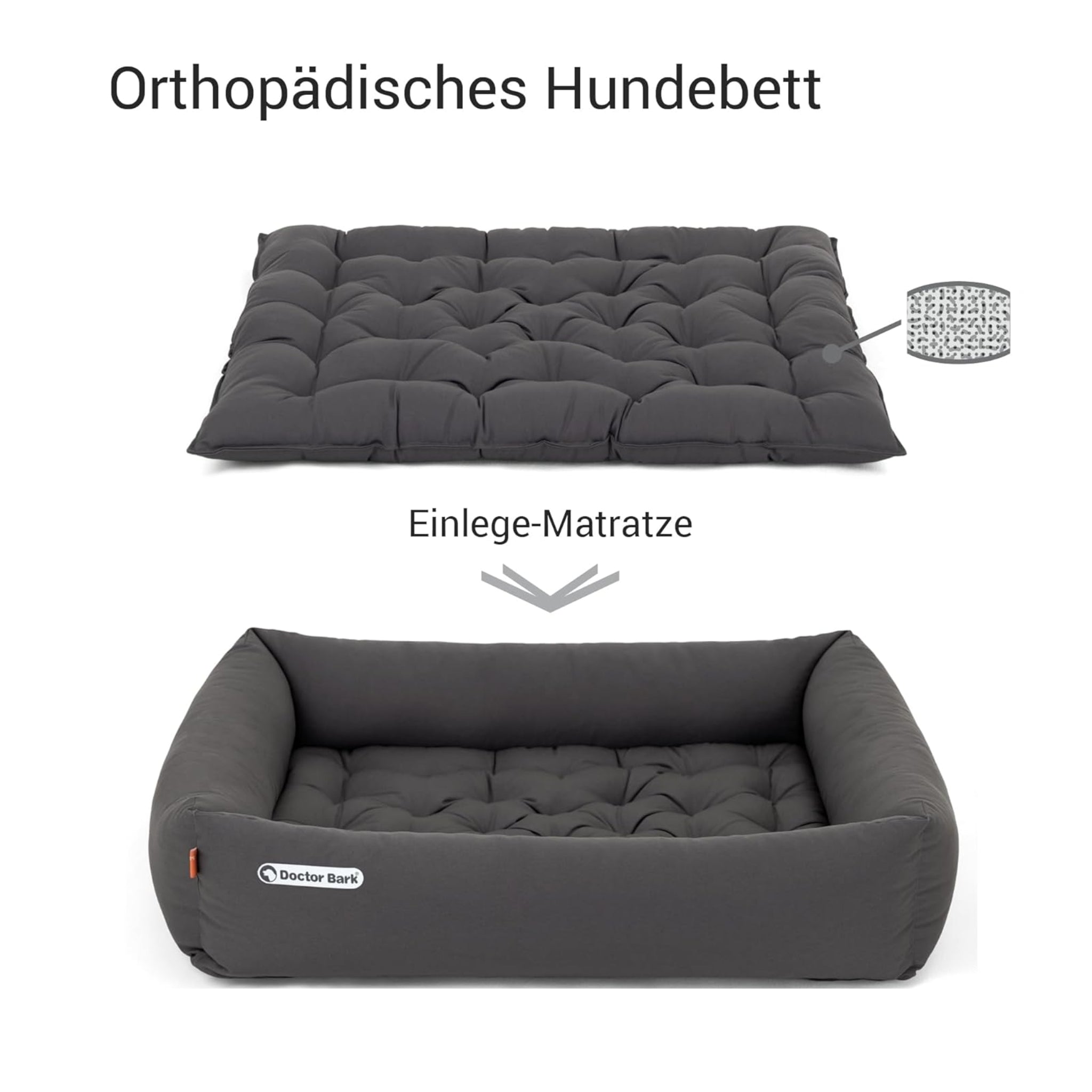 Doctor Bark Orthopädisches Hundebett - Woofshack