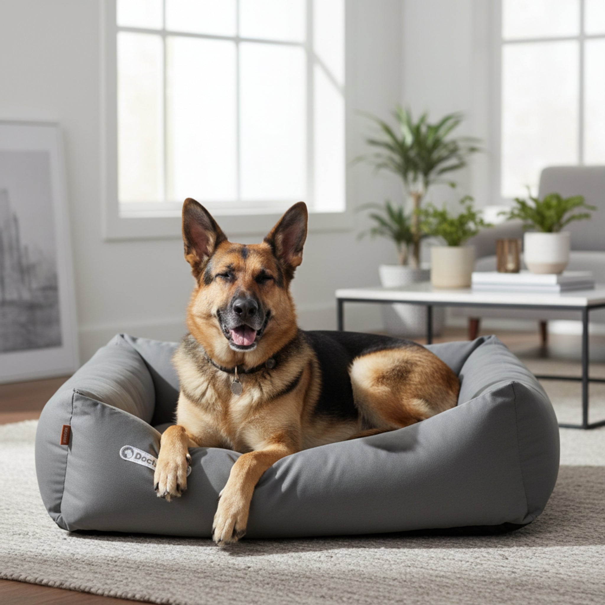 Doctor Bark Orthopädisches Hundebett – Gelenkschonend & Wirbelsäulenentlastend für gesunden Schlaf - Woofshack