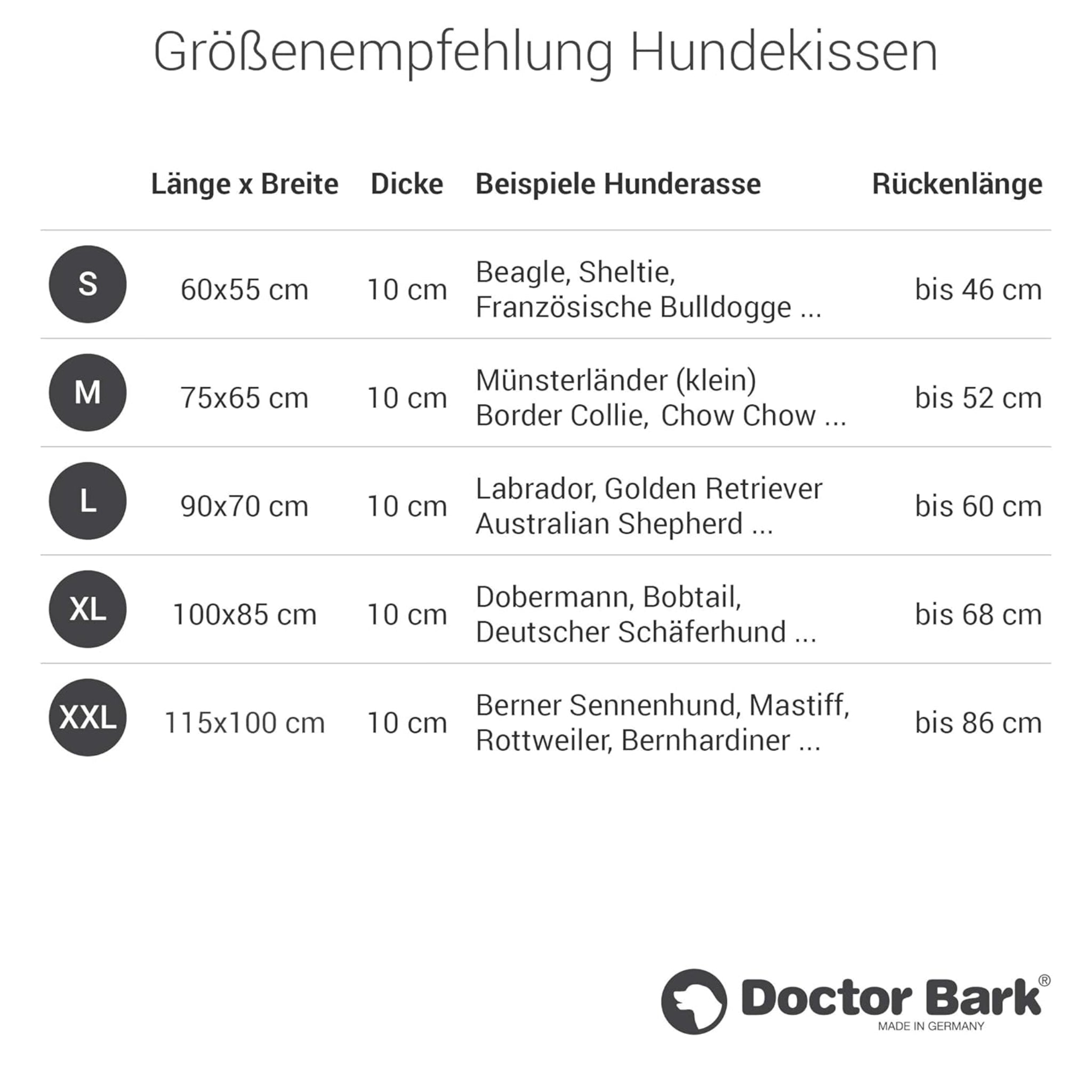 Doctor Bark Orthopädisches Lounge - Kissen - Woofshack
