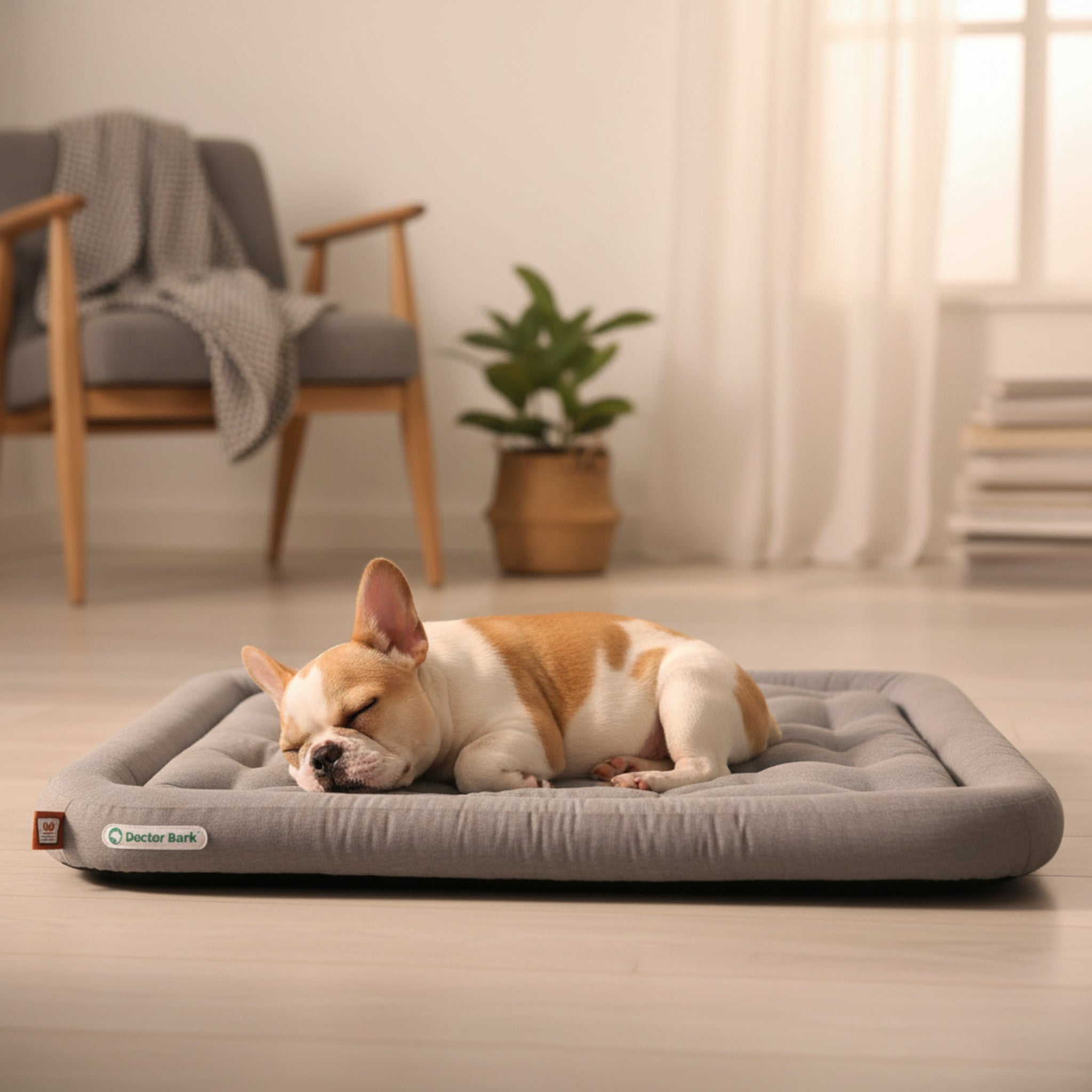 Doctor Bark Orthopädisches Lounge - Kissen – Gelenkschonend, Waschbar & Hygienisch für Hunde aller Größen - Woofshack