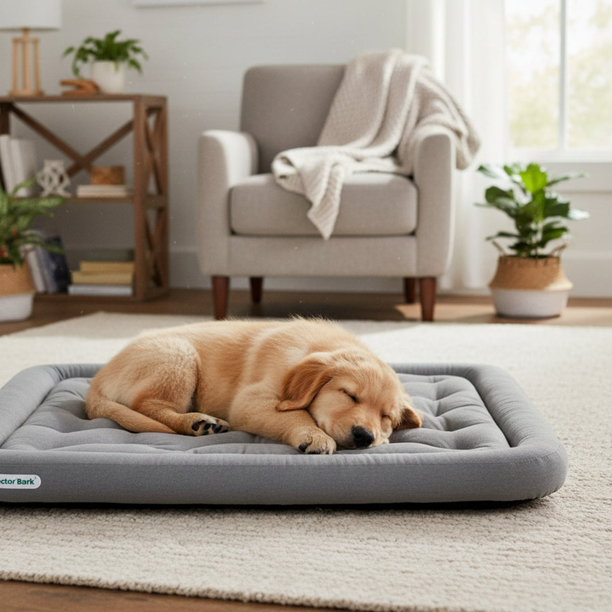 Doctor Bark Orthopädisches Lounge - Kissen – Gelenkschonend, Waschbar & Hygienisch für Hunde aller Größen - Woofshack