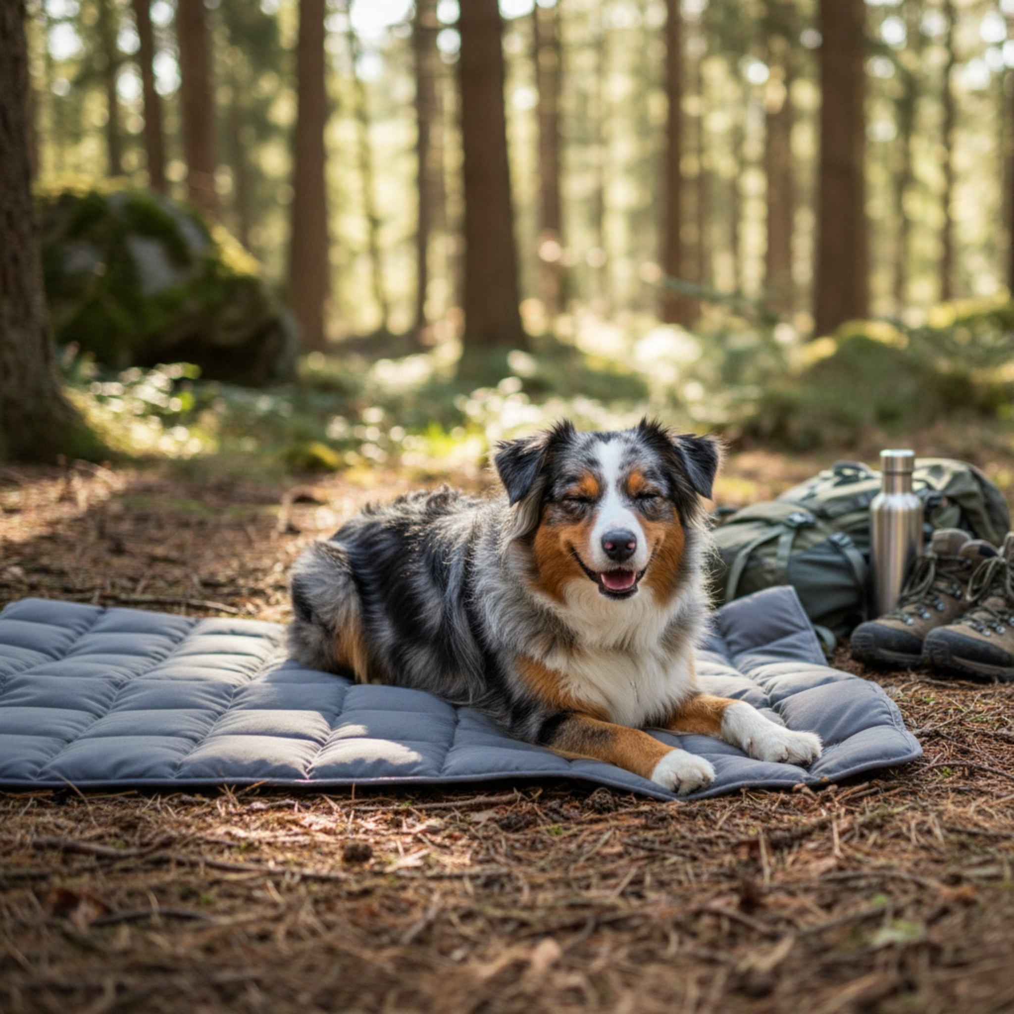 Doctor Bark Portable Hundedecke – Strapazierfähige, waschbare Reisedecke für Auto, Outdoor & unterwegs - Woofshack