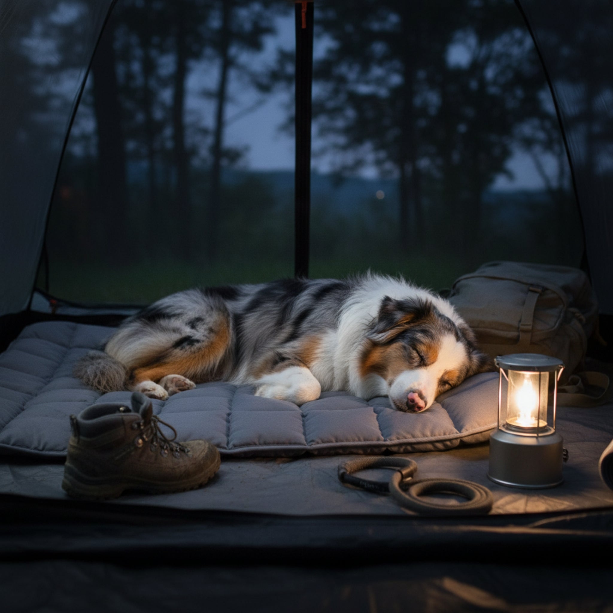 Doctor Bark Portable Hundedecke – Strapazierfähige, waschbare Reisedecke für Auto, Outdoor & unterwegs - Woofshack