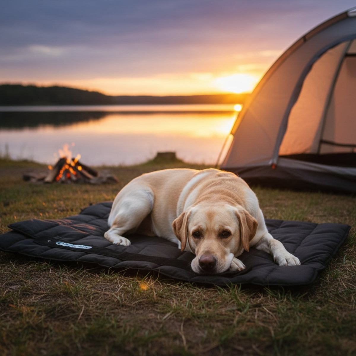 Doctor Bark Portable Hundedecke – Strapazierfähige, waschbare Reisedecke für Auto, Outdoor & unterwegs - Woofshack