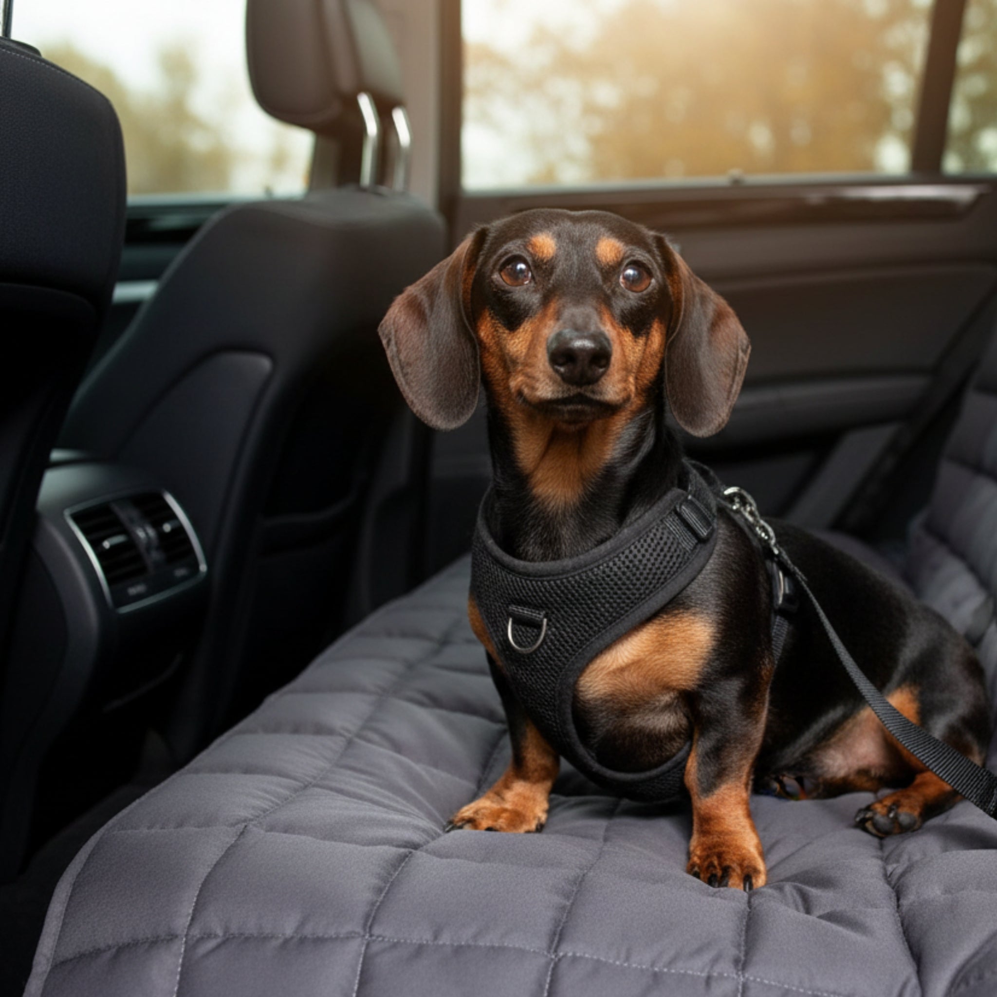 Doctor Bark Premium Anschnallgurt – Sicherer Autogurt für entspannte Autofahrten mit Hund - Woofshack