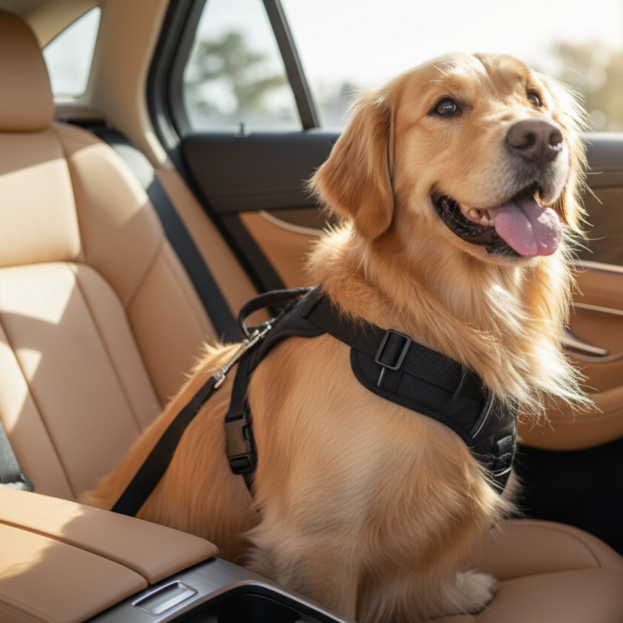 Doctor Bark Premium Anschnallgurt – Sicherer Autogurt für entspannte Autofahrten mit Hund - Woofshack