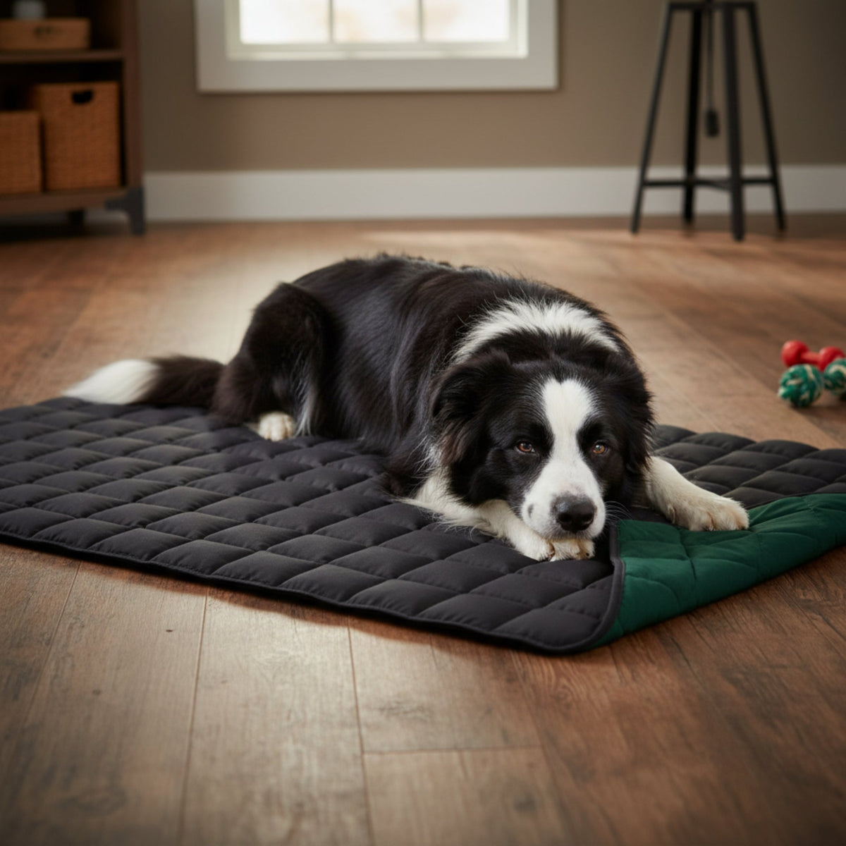 Doctor Bark Wende - Steppdecke – Orthopädische Premium - Hundedecke für Allergiker, ÖKOTEX 100 zertifiziert & tierärztlich entwickelt - Woofshack