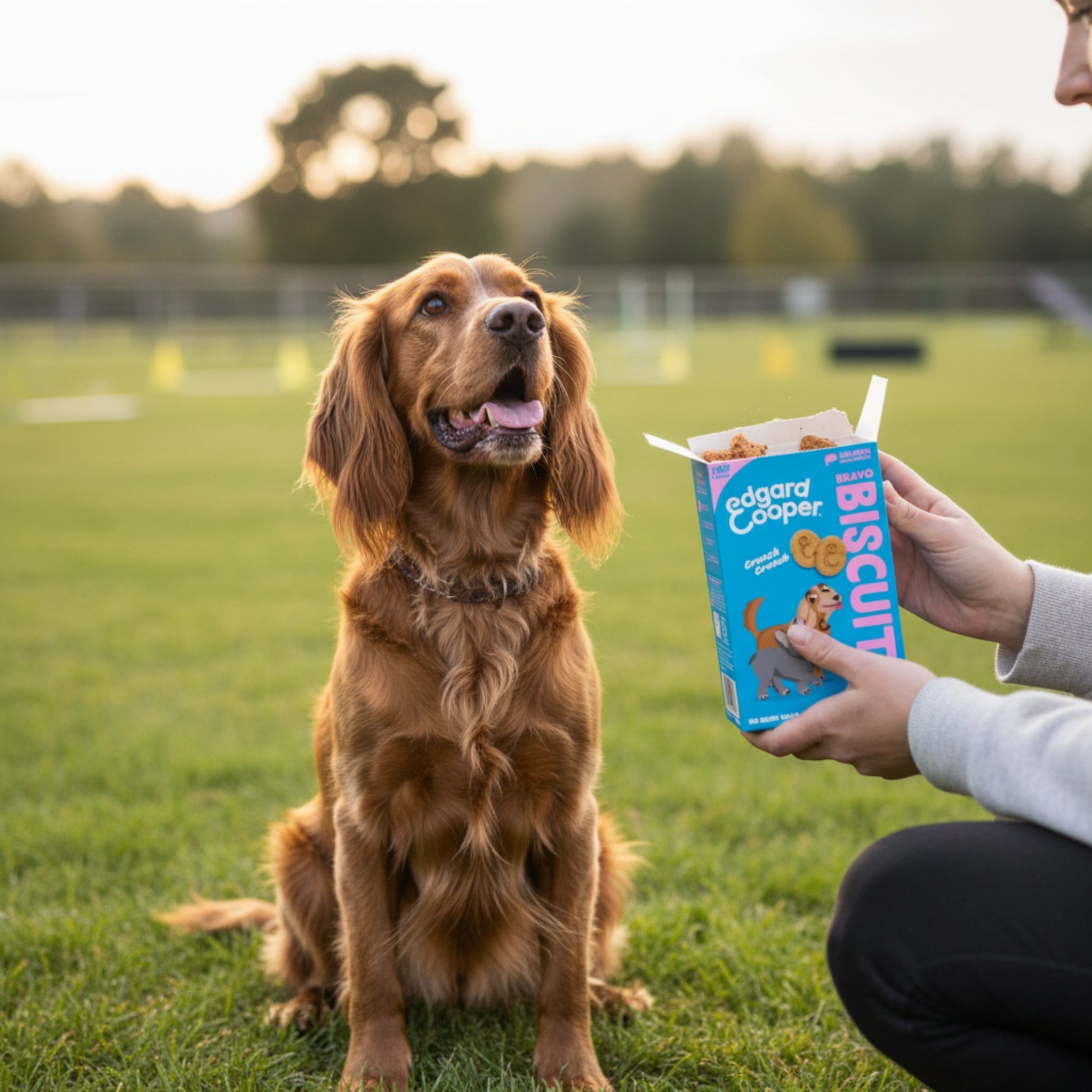 Edgard & Cooper Bravo Biscuits Lachs & Huhn – Knusprige Hundekekse für Training & Belohnung, Natürlich Gebacken ohne Getreide - Woofshack