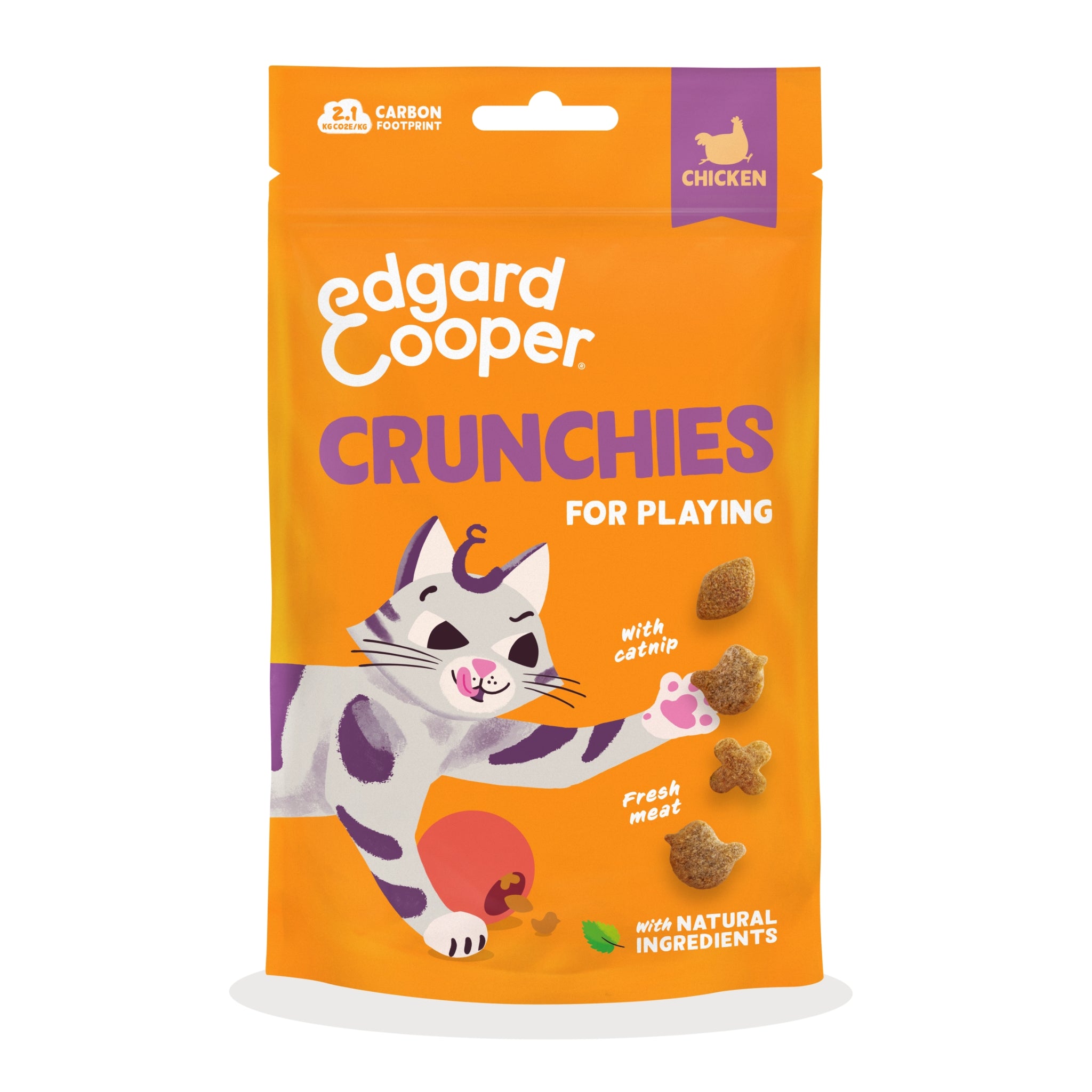 Edgard & Cooper Cat Crunchies Huhn, Katzensnack
