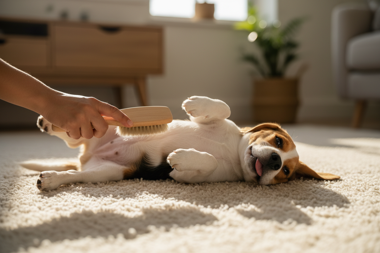 Fellpflegeprodukte für Hunde