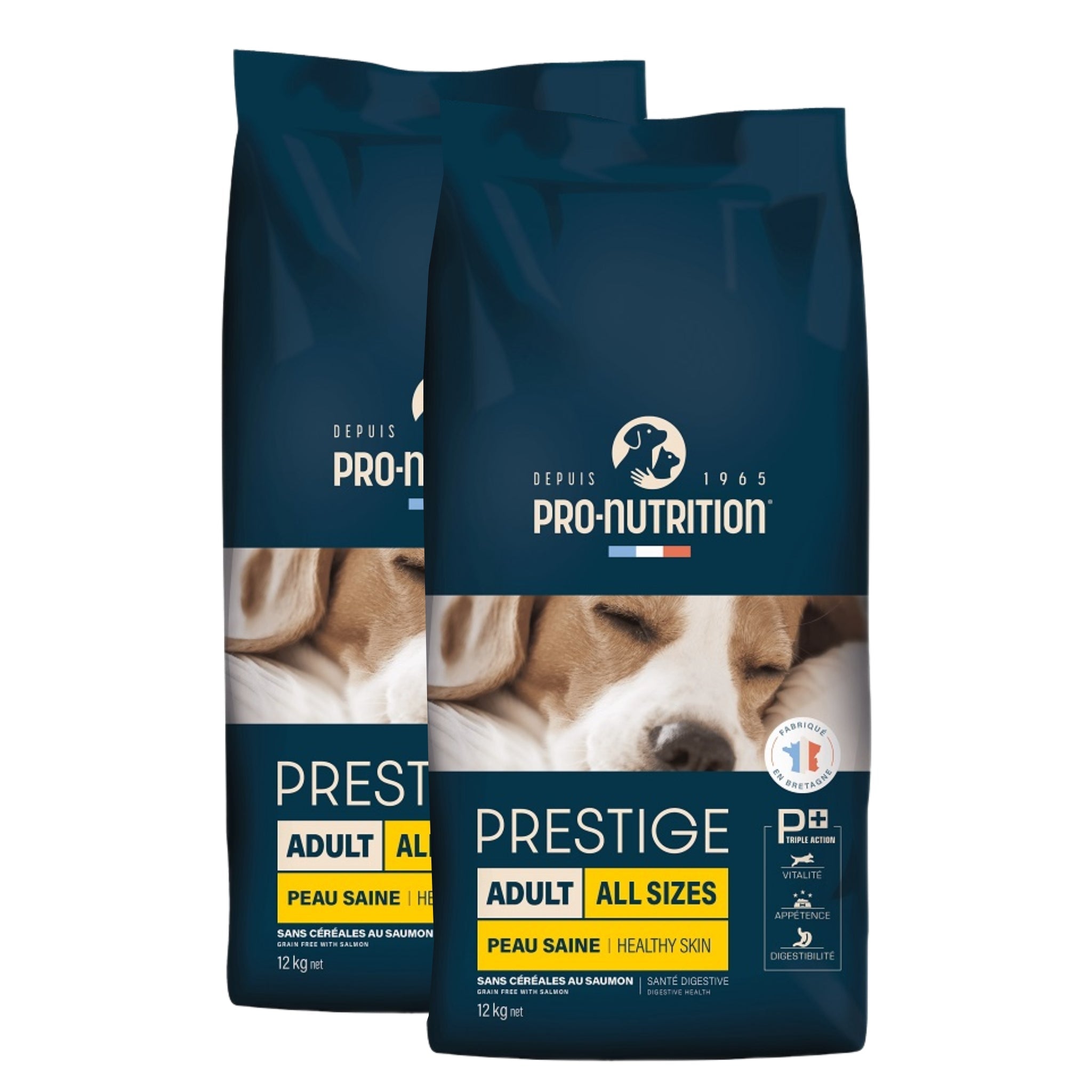 Flatazor Pro - Nutrition Prestige Adult All Sizes Healthy Skin – Premium Hundefutter für gesunde Haut, glänzendes Fell und starke Abwehrkräfte bei Allergien und Hautproblemen - Woofshack