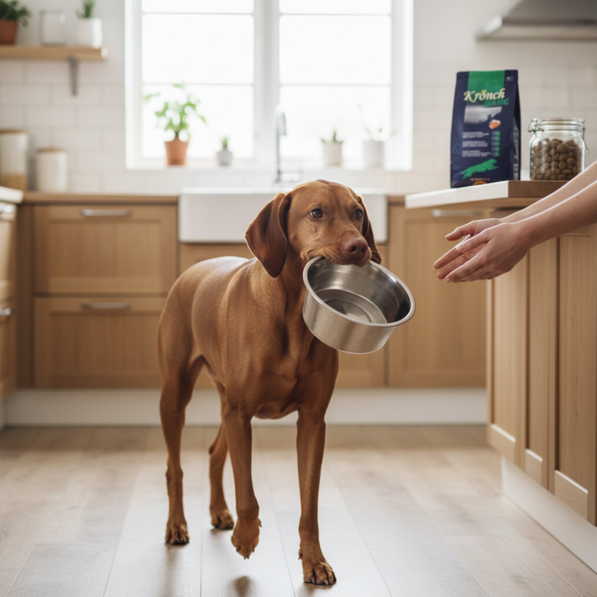 Henne Pet Food Kronch Basic - Premium Trockenfutter für Hunde mit normalem Energiebedarf - Woofshack