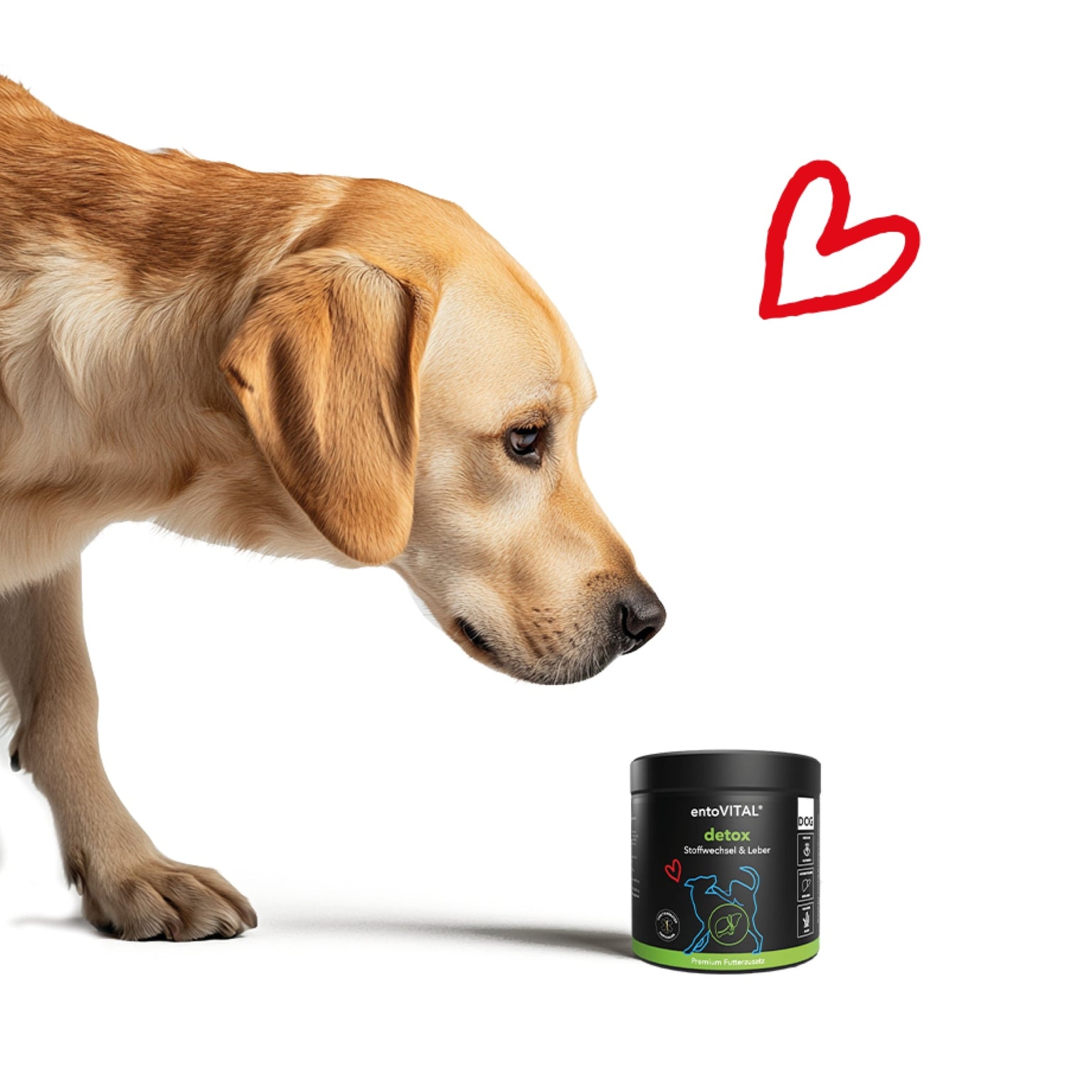 HEROSAN entoVITAL Dog detox für Hunde - Woofshack