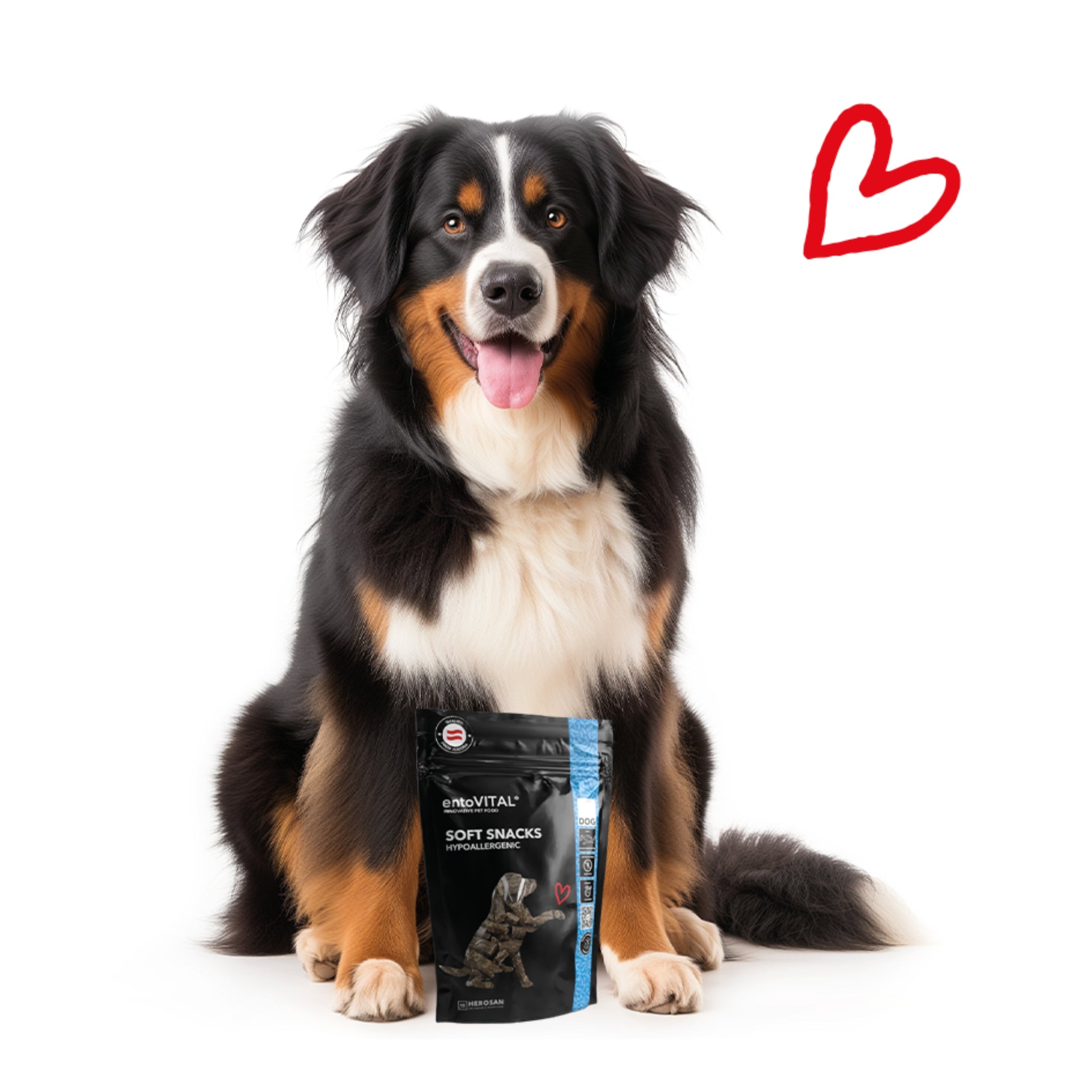 HEROSAN entoVITAL Dog Soft Snacks Hypoallergenic für Hunde - Woofshack