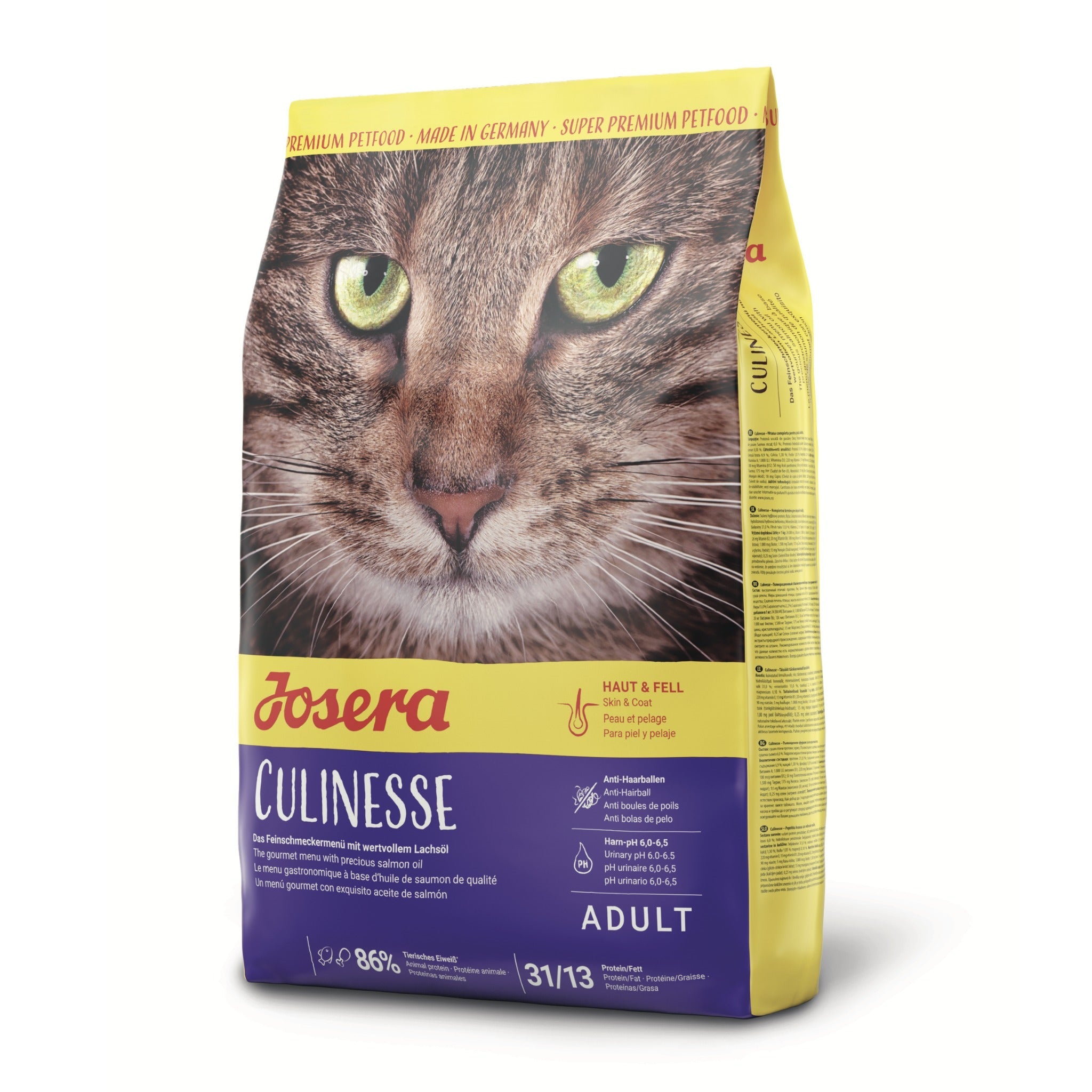 Josera Adult Culinesse Haut & Fell, Katzen Trockenfutter - Woofshack