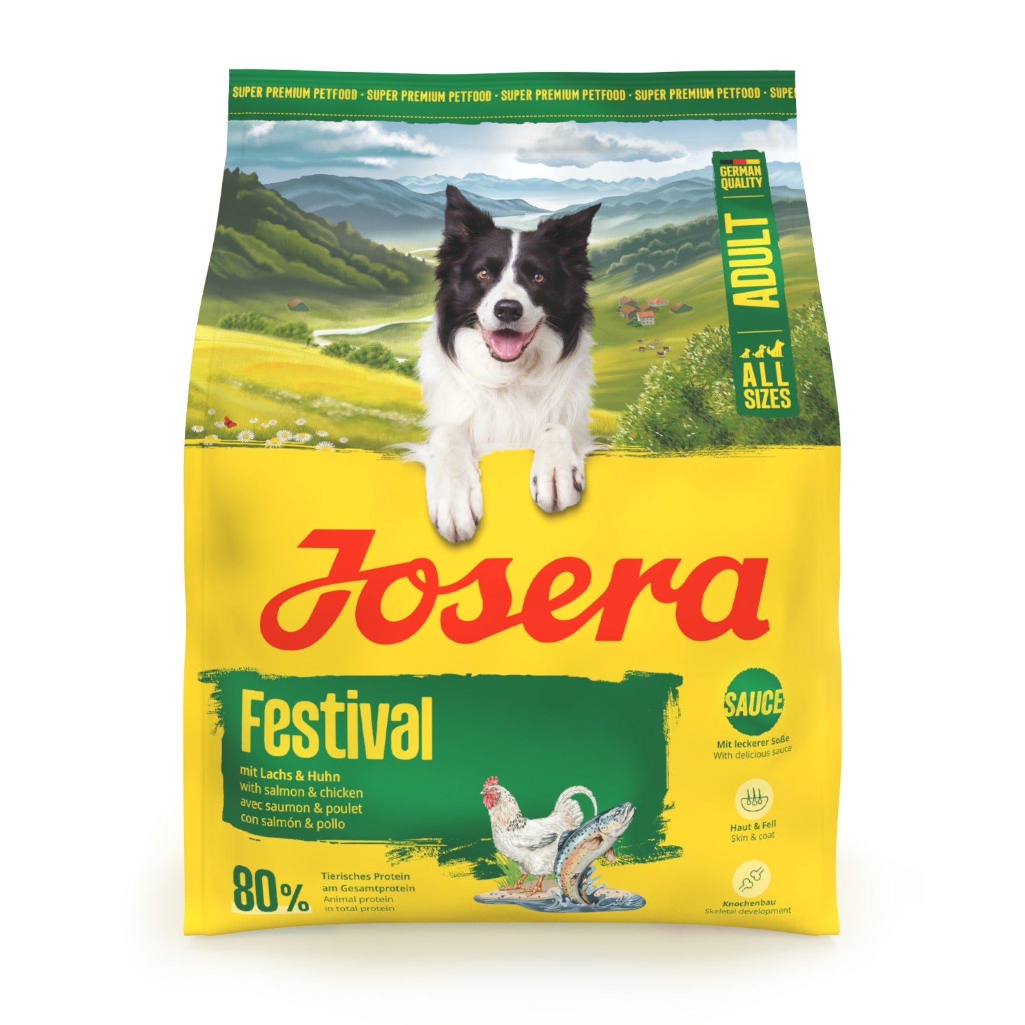 Josera Adult Festival Huhn & Lachs, Hunde Trockenfutter - Woofshack
