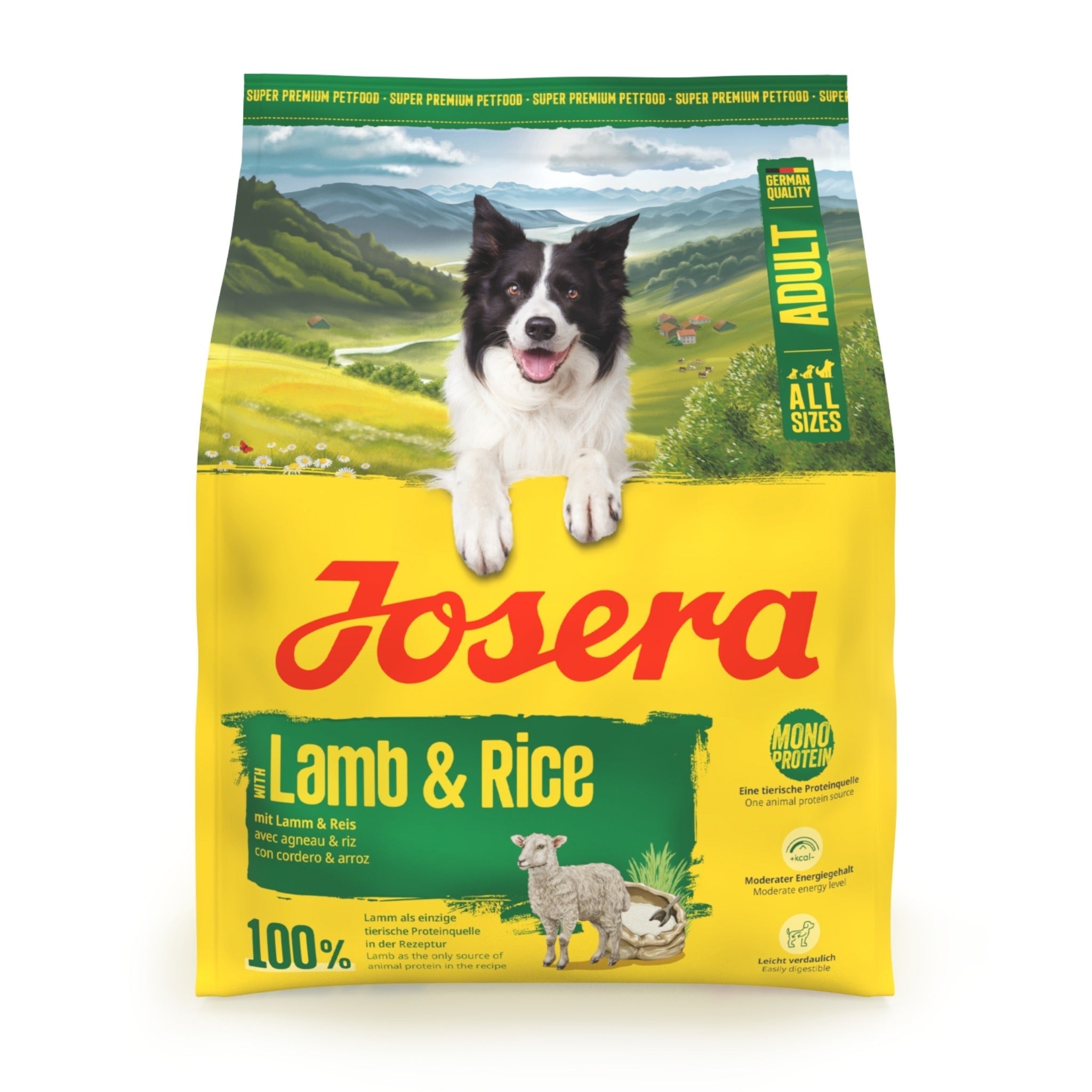 Josera Adult Lamb & Rice Monoprotein, Hunde Trockenfutter - Woofshack