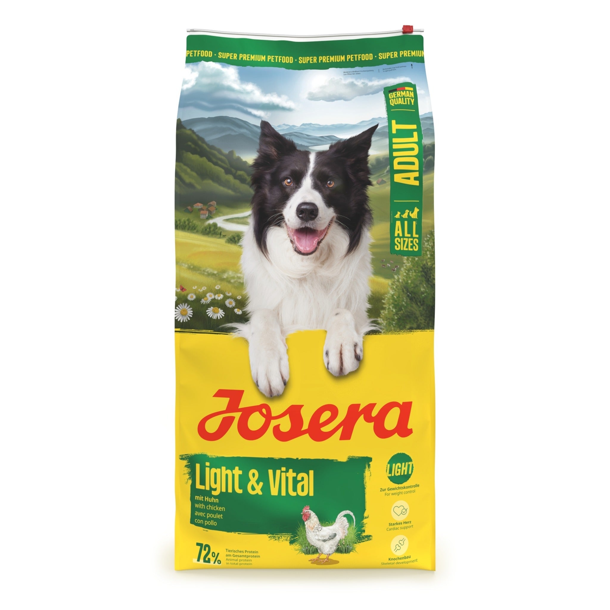 Josera Adult Light & Vital mit Huhn, Hunde Trockenfutter - Woofshack