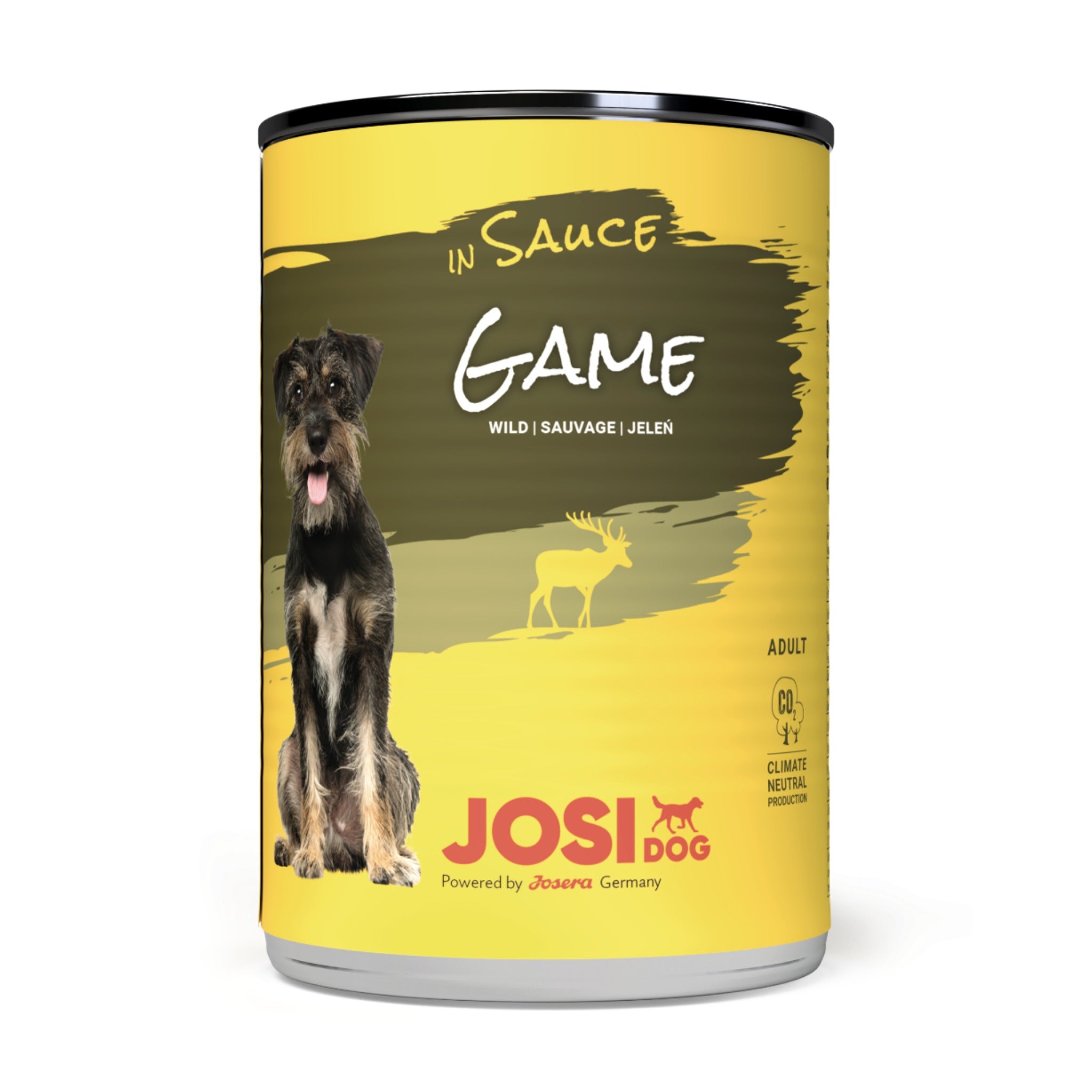 Josera JosiDog Adult Game in Sauce, Hunde Nassfutter