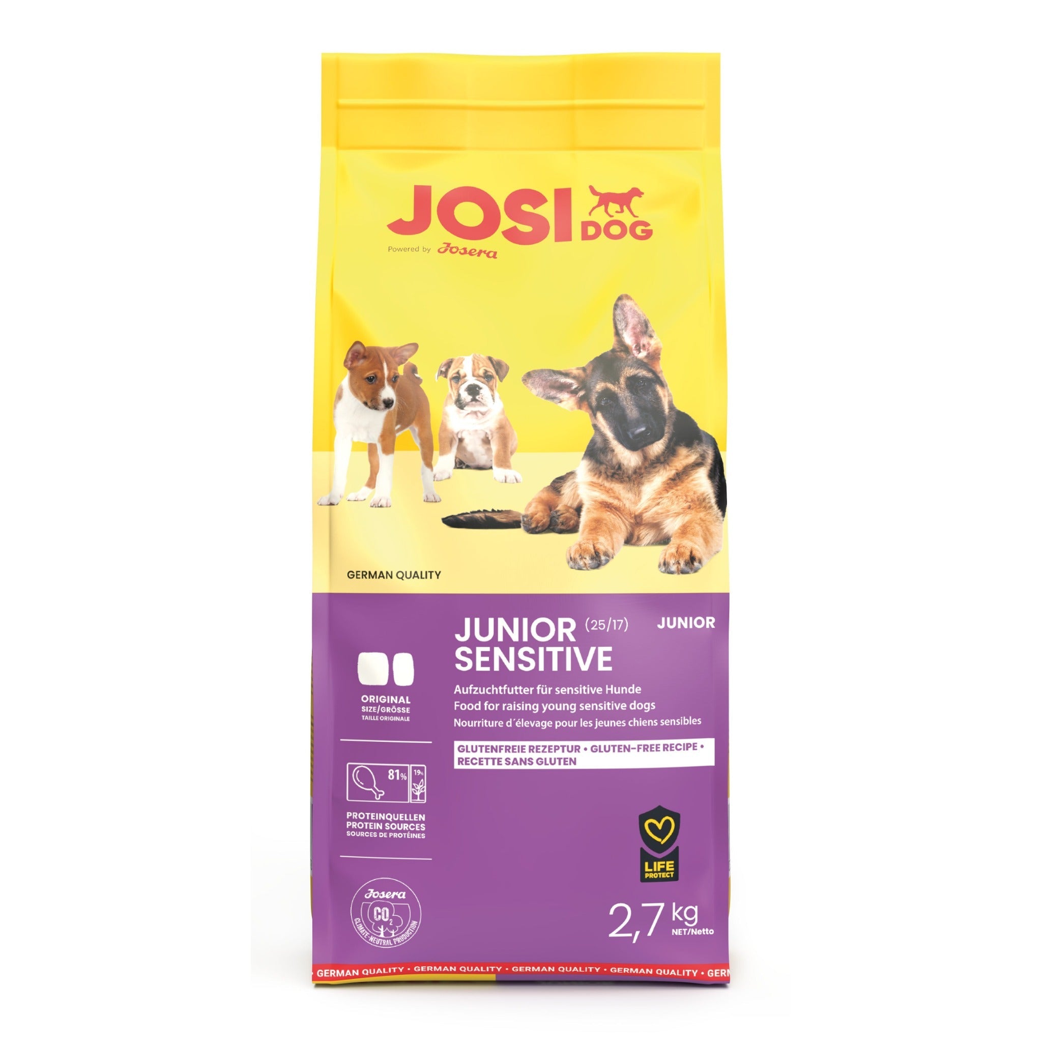 Josera JosiDog Junior Sensitive, Hunde Trockenfutter - Woofshack