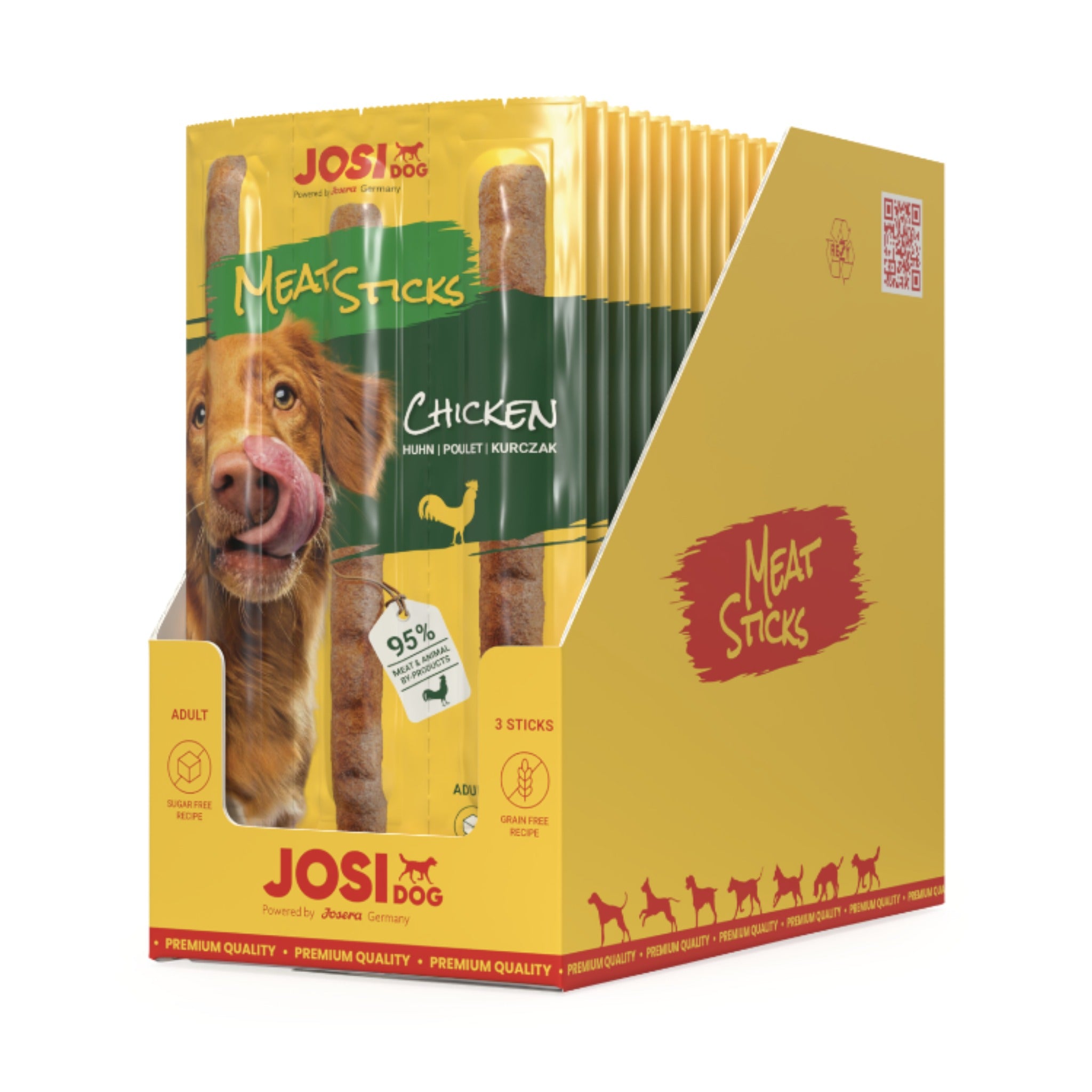 Josera JosiDog Meat Sticks Chicken, Hundesnack