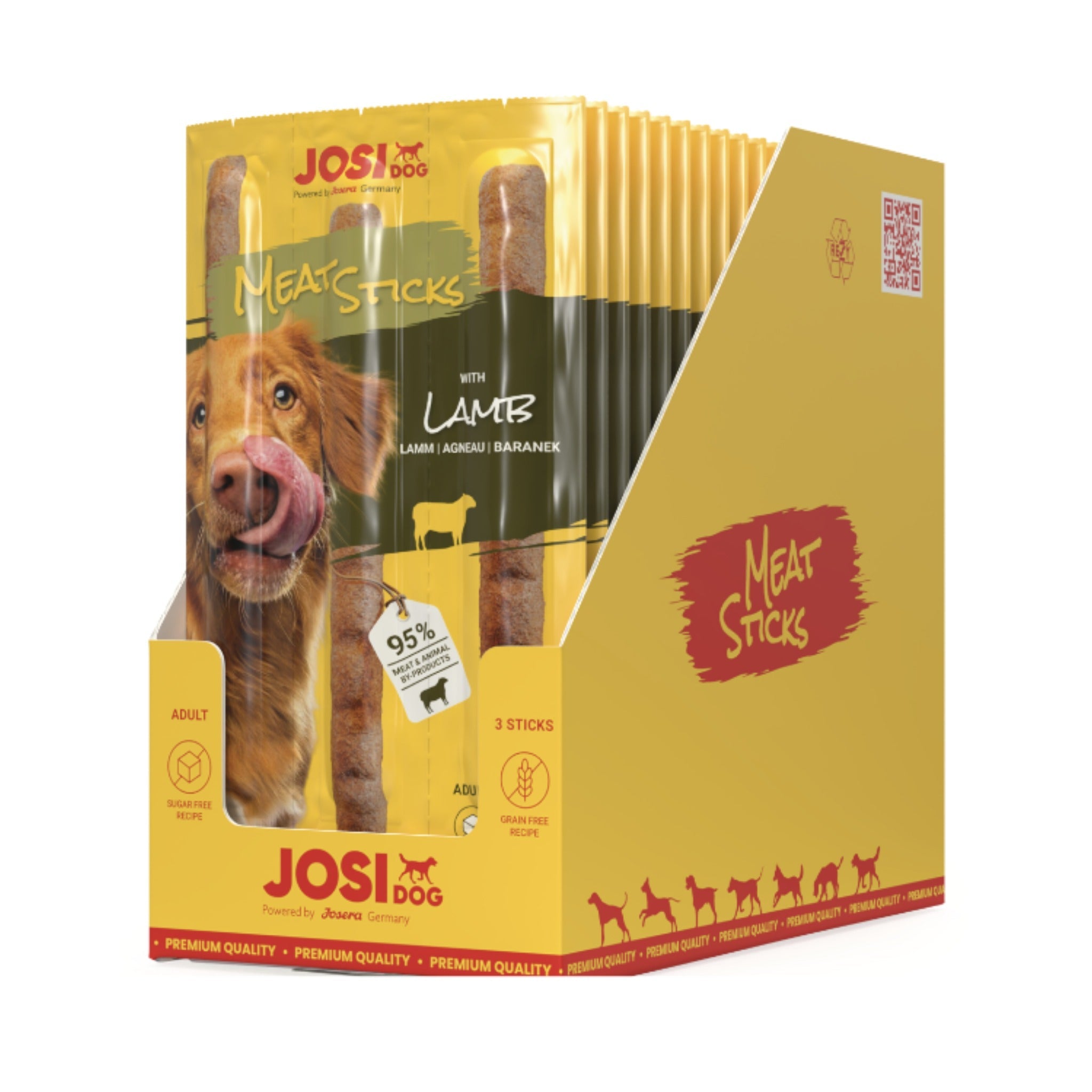 Josera JosiDog Meat Sticks Lamb, Hundesnack - Woofshack